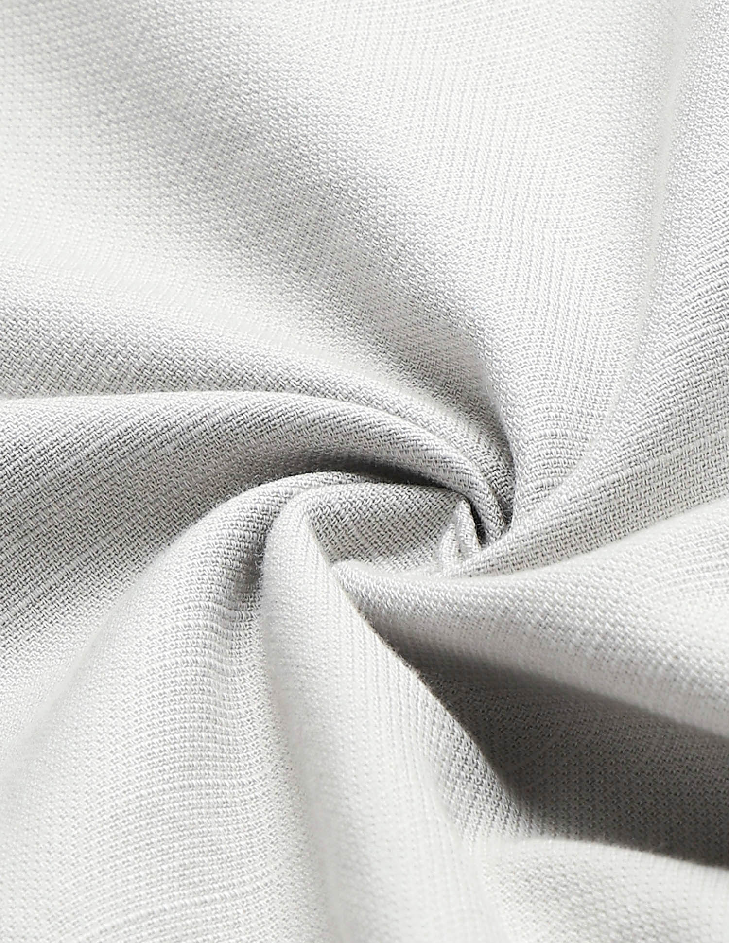 Motel On The Coast Solid Regular Fit Shirt Light Grey - U.S. Polo Assn. India | Large