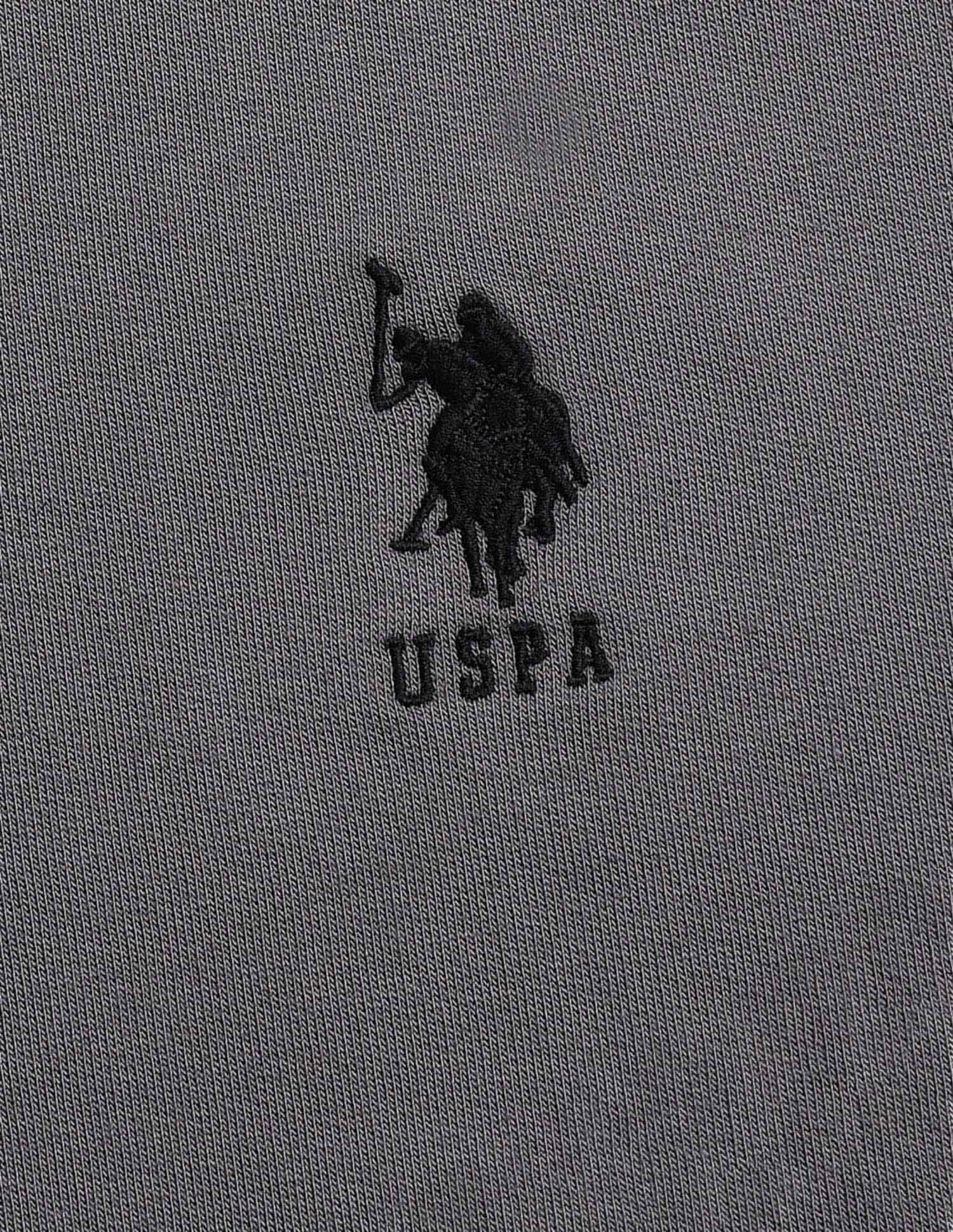 Comfort Fit Solid OEE14 Lounge T-Shirt - Pack Of 1 Grey - U.S. POLO ASSN. | Large