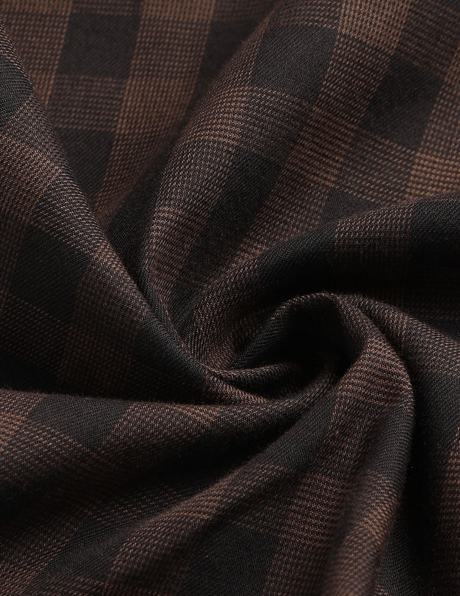 Equestrian Sports @ Elevnado Plaid Checked Shirt Brown - U.S. Polo Assn. India | Large