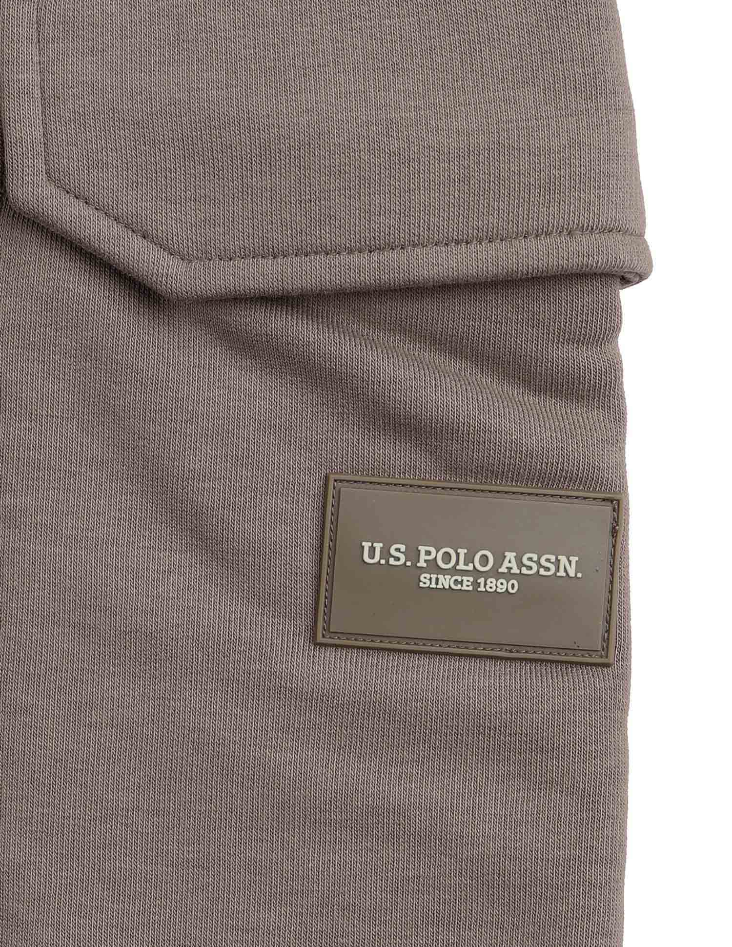 Comfort Fit Cotton OR005 Lounge Pants - Pack Of 1 Light Brown - U.S. POLO ASSN. | Large
