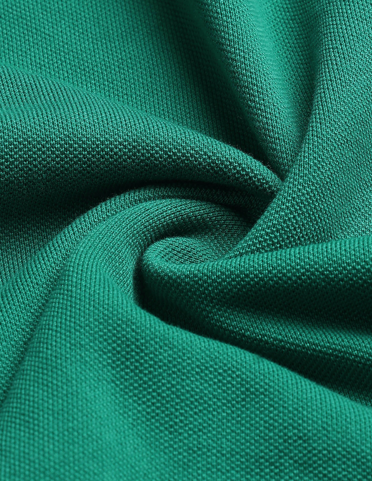 Solid Slim Fit Polo Shirt Green - U.S. Polo Assn. India | Large