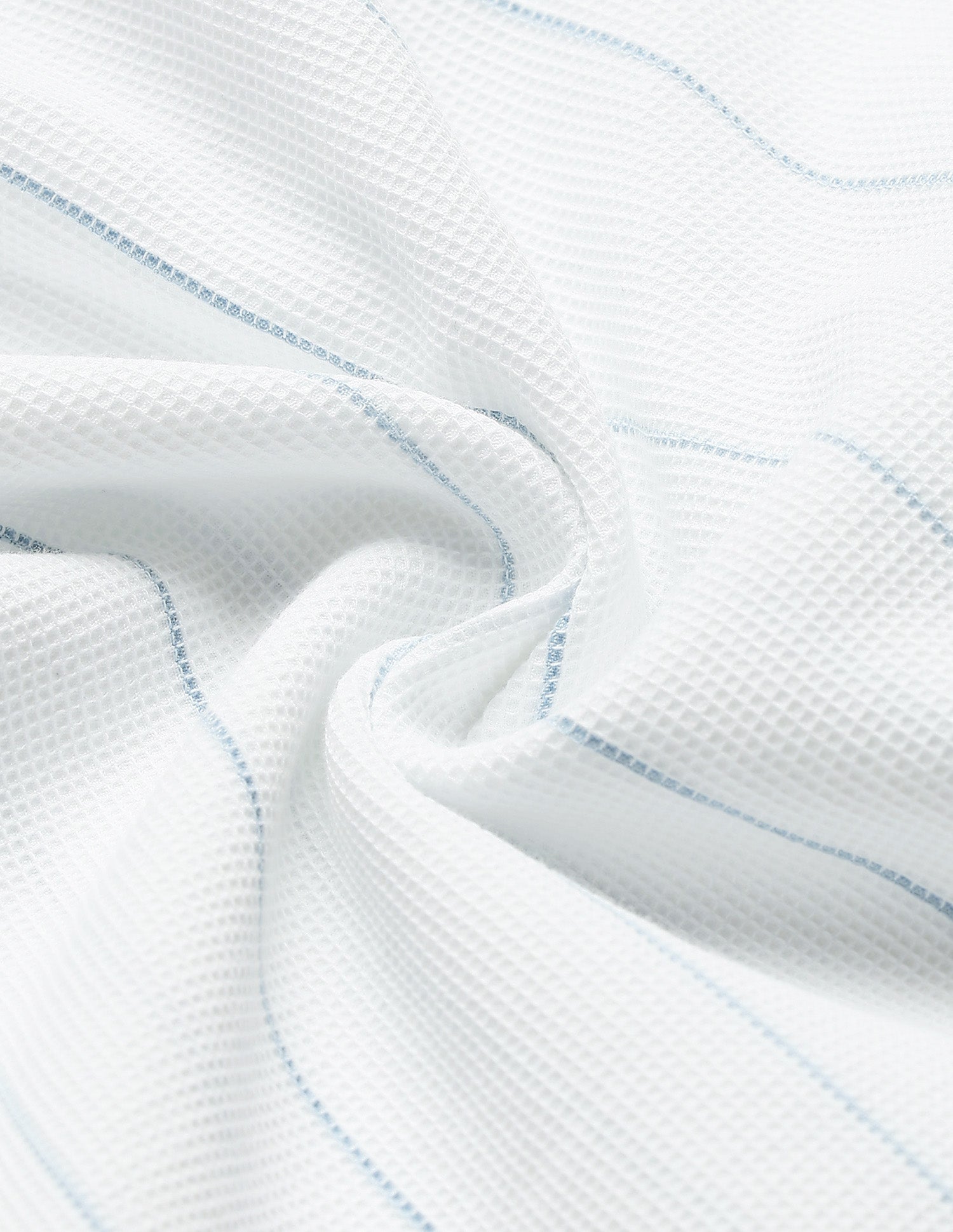 Textured Vertical Striped Motel On The Coast Shirt Ecru - U.S. Polo Assn. India | Large