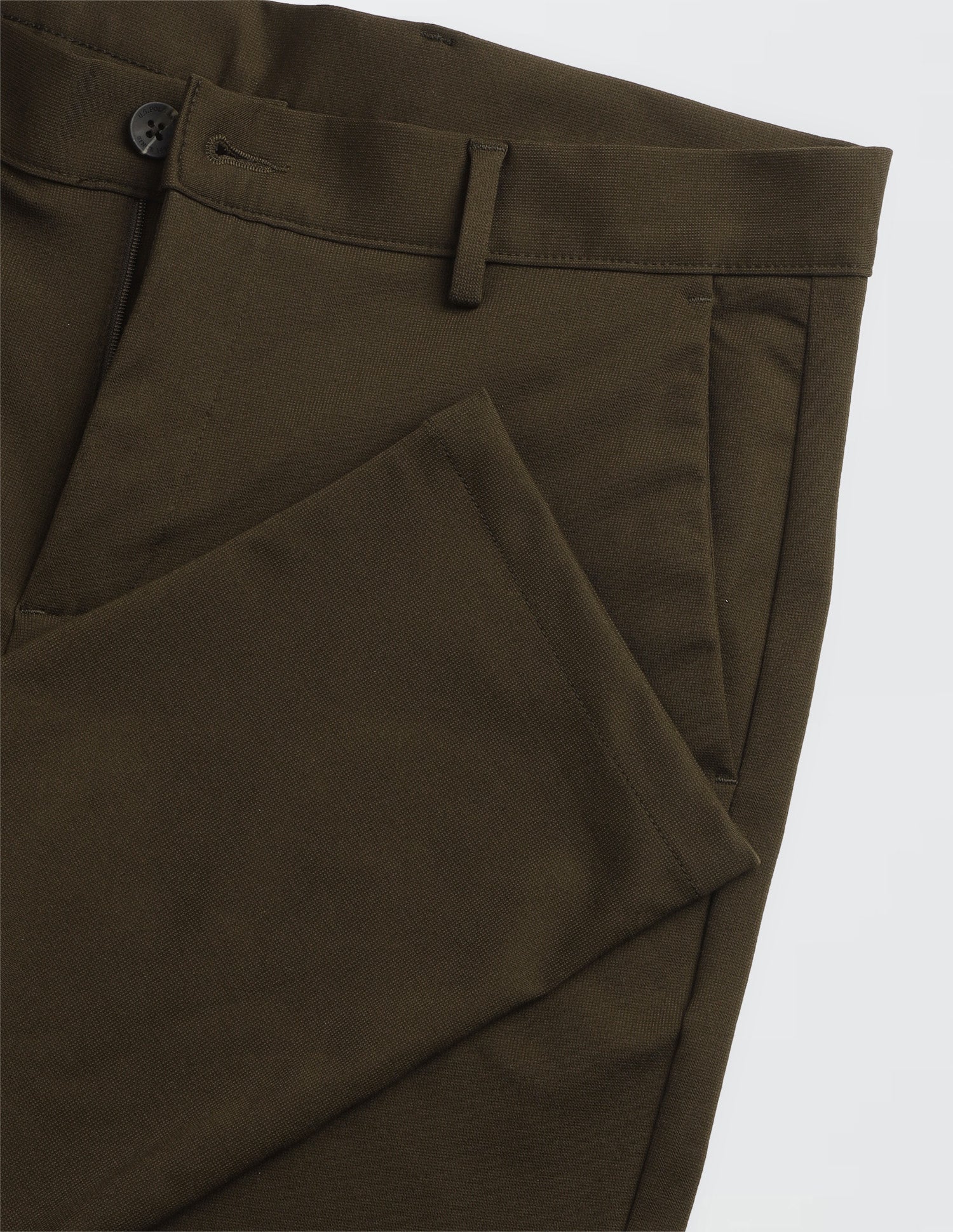 Denver Slim Fit Mid Rise Trousers Brown - U.S. Polo Assn. India | Large