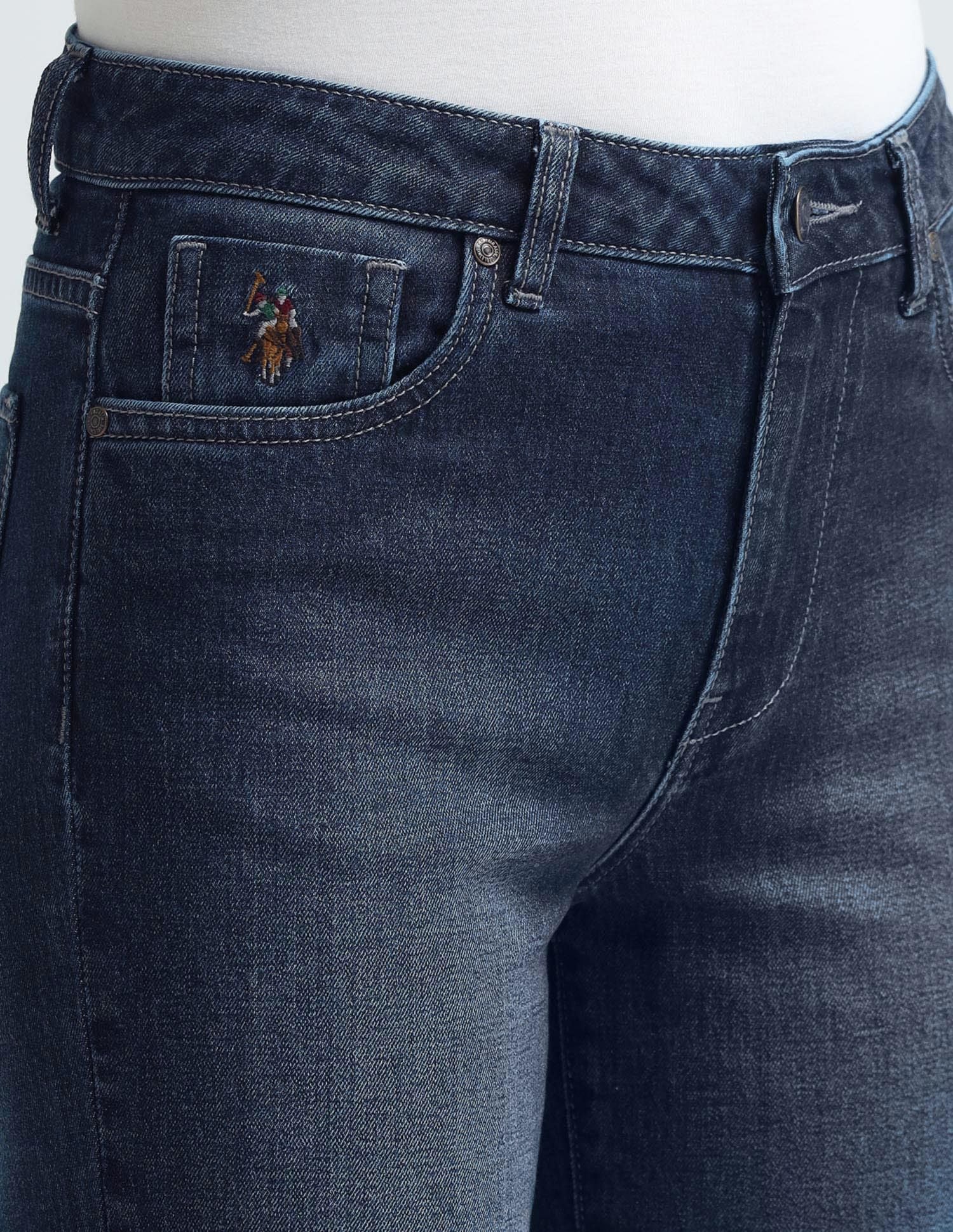 Bootcut Fit Blue Jeans Blue - U.S. POLO ASSN. | Large