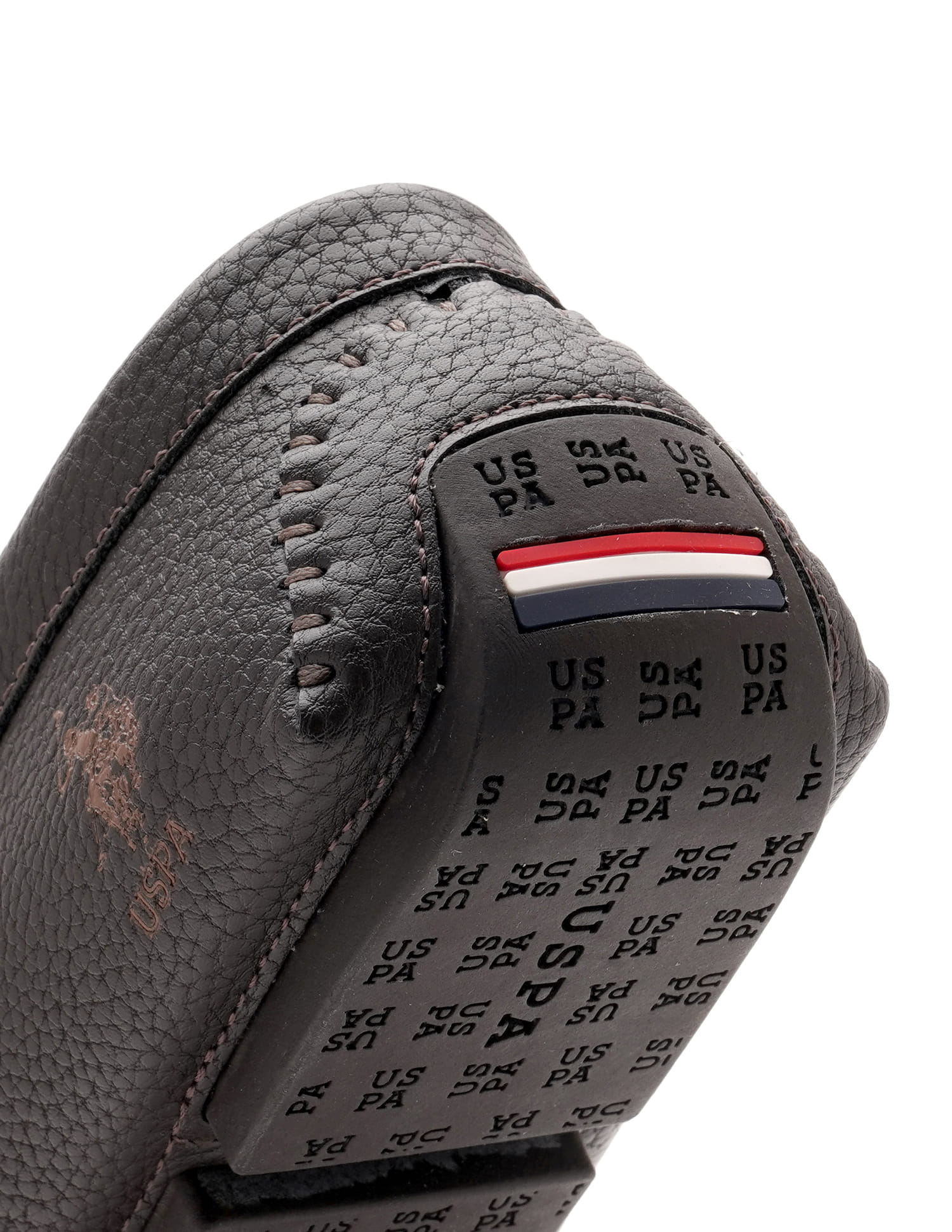 Men Kiger Textured Loafer Brown - U.S. Polo Assn. India | Large