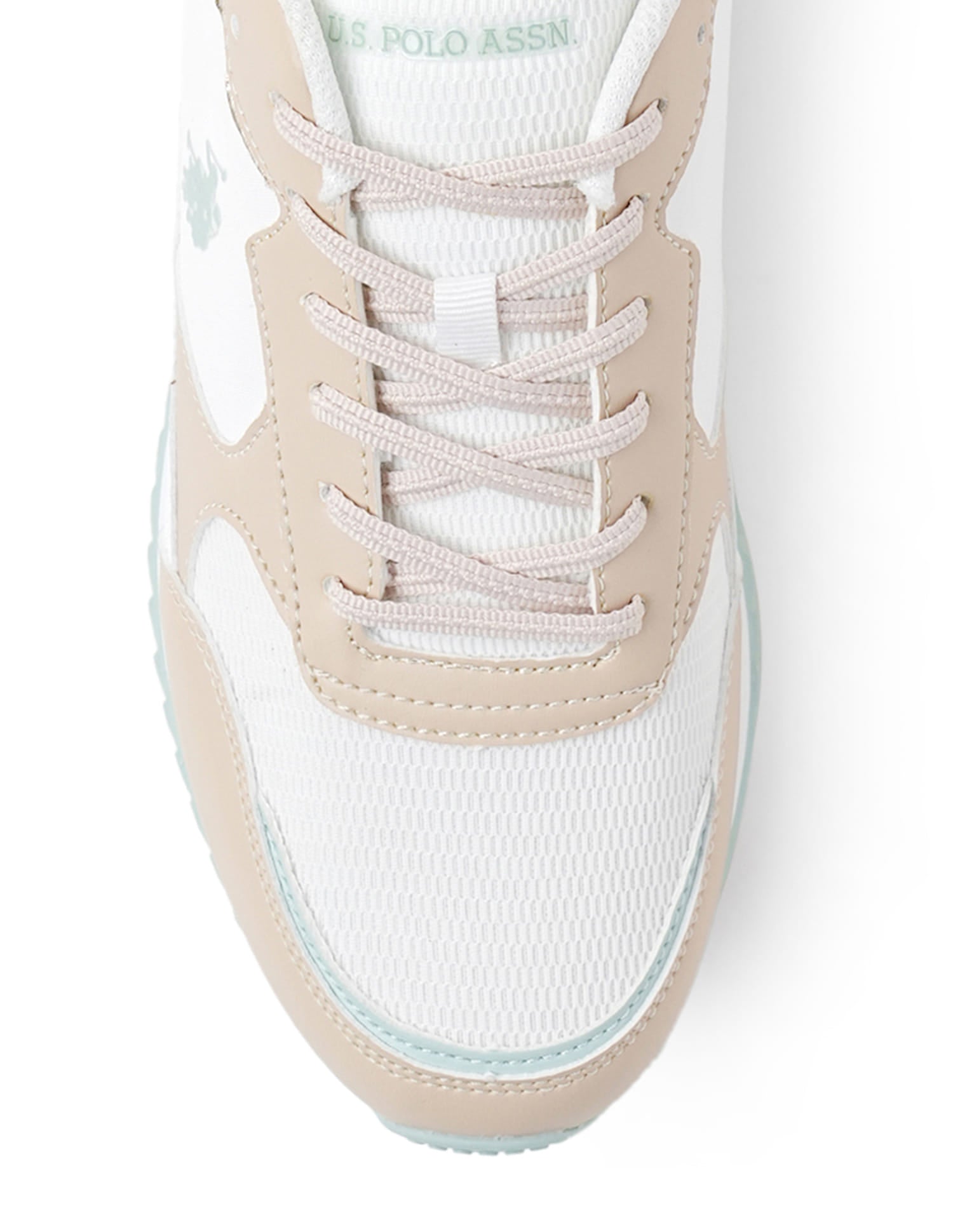 Women Colour Block Alora Sneakers Beige - U.S. Polo Assn. India | Large