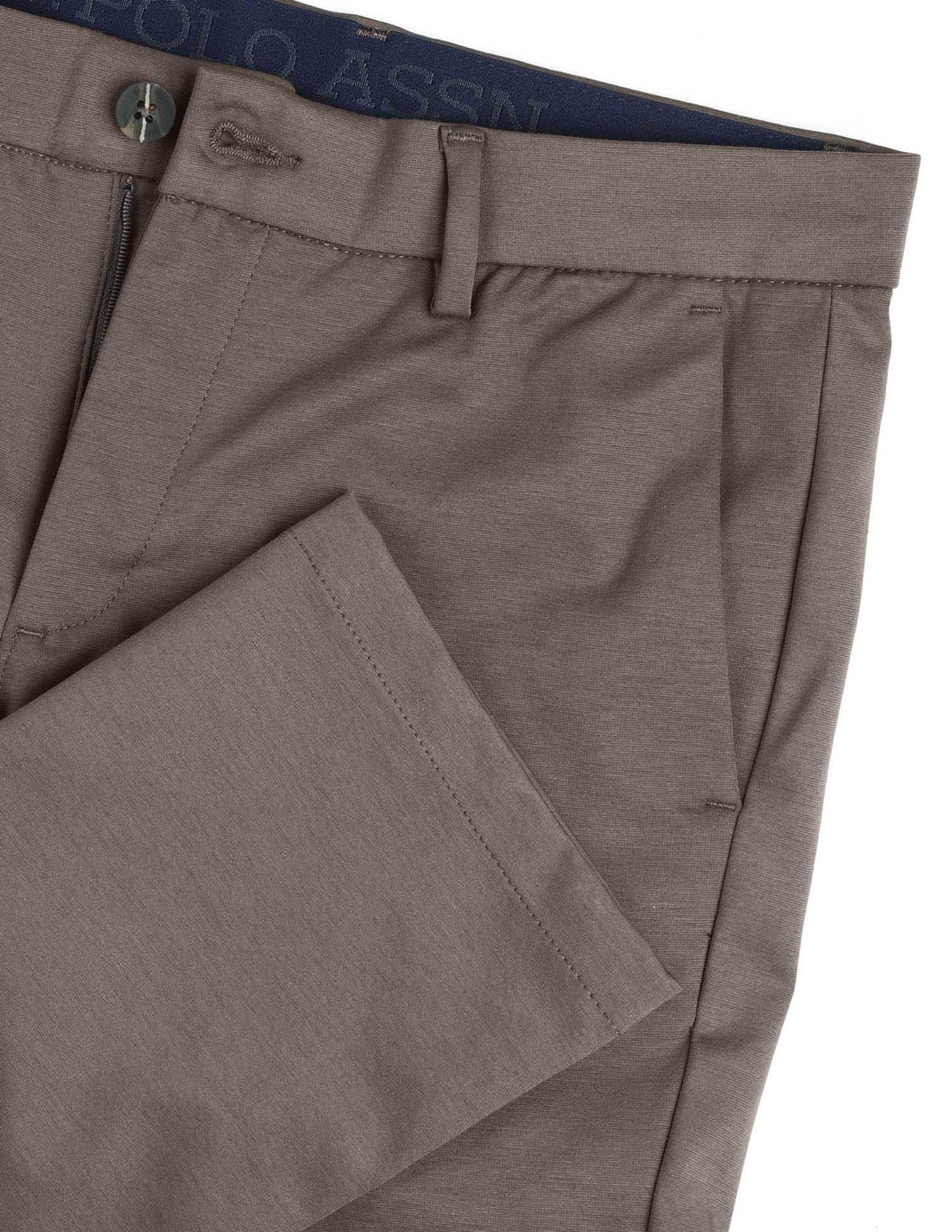 Mid Rise Denver Slim Fit Trousers Brown - U.S. POLO ASSN. | Large