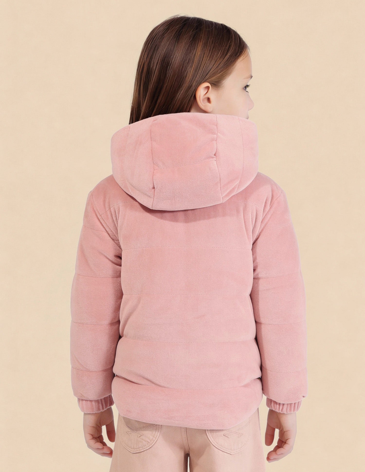 Girls Reversible Regular Fit Jacket Pink - U.S. Polo Assn. India | Large