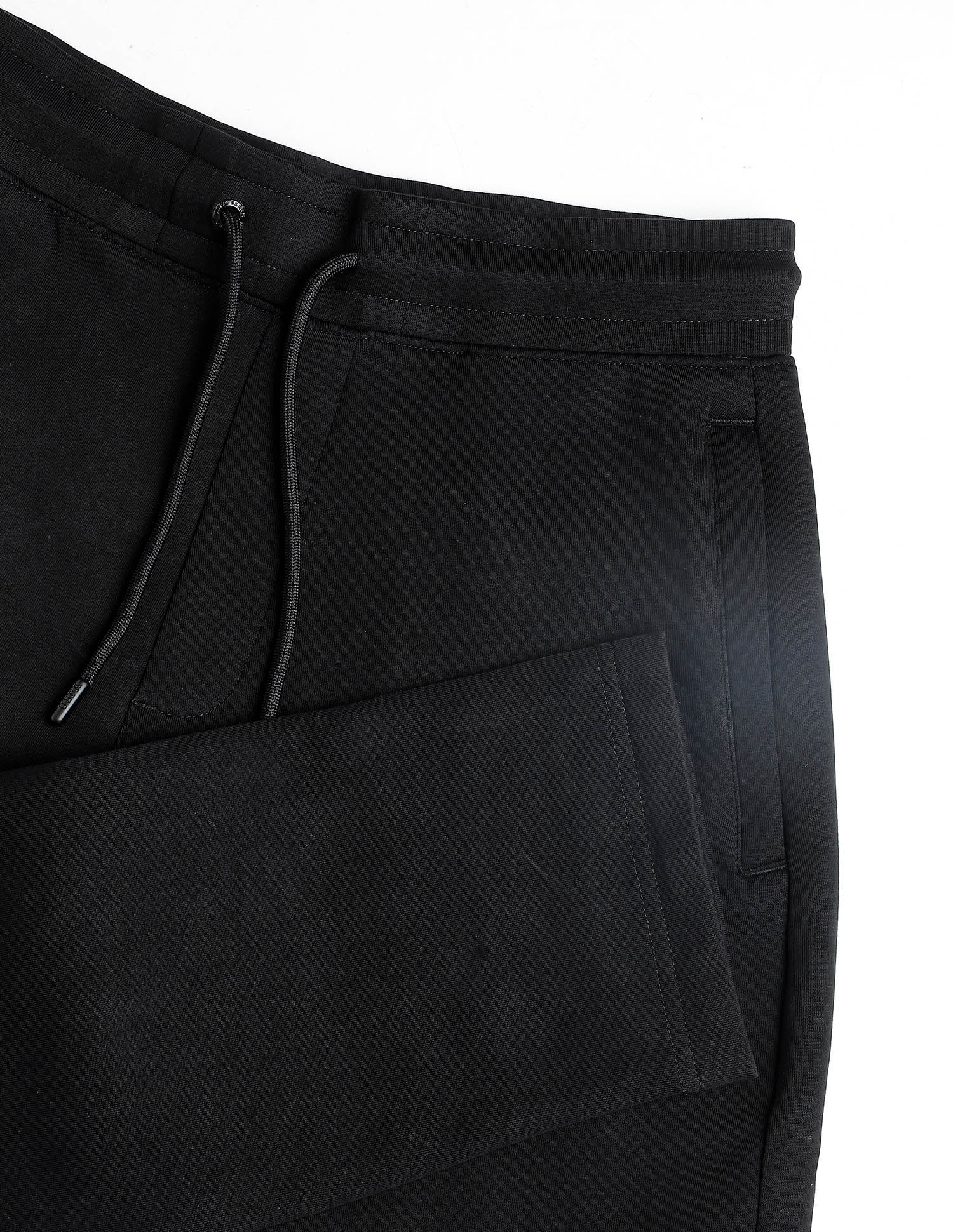 Solid Mid Rise Track Pant Black - U.S. Polo Assn. India | Large