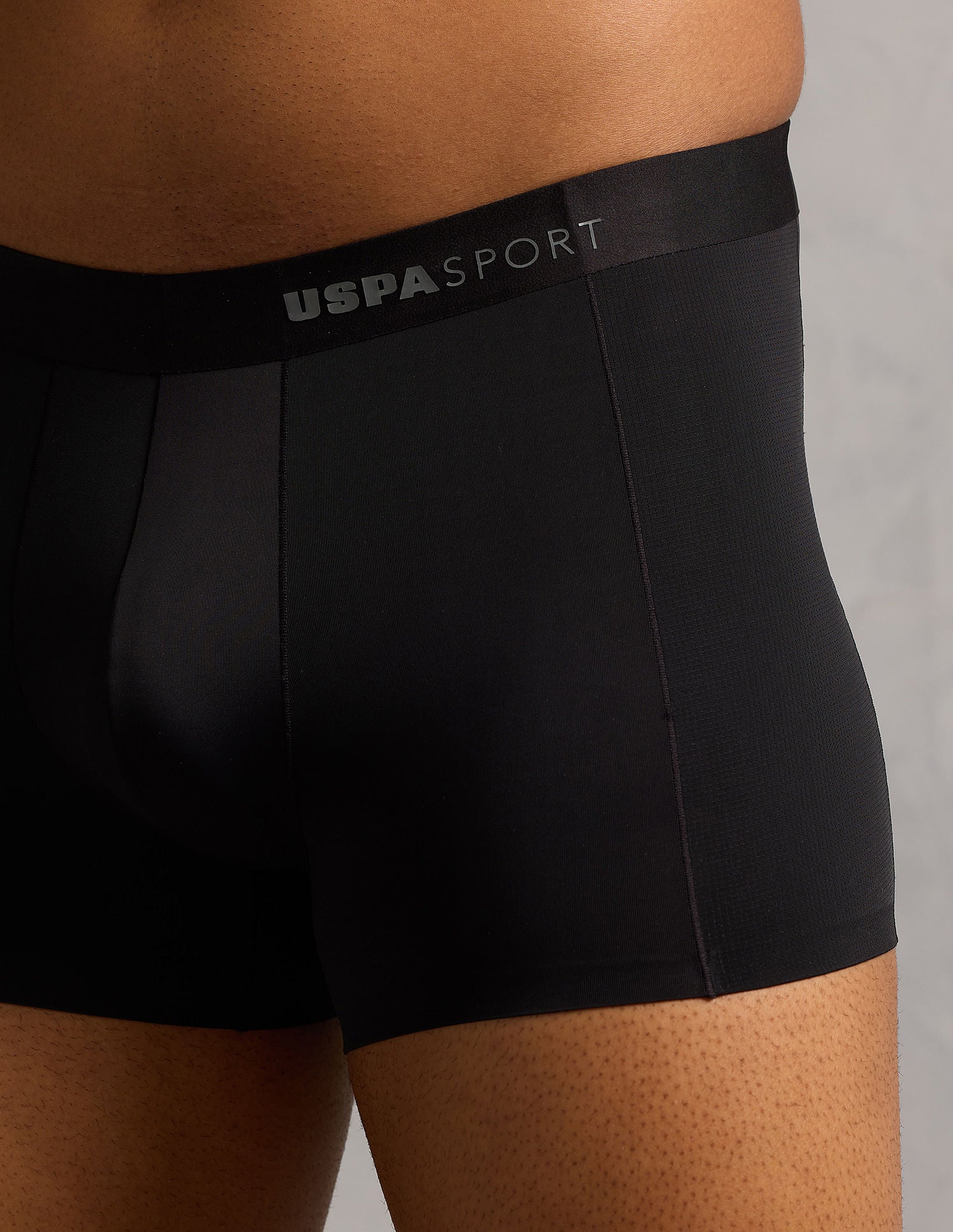 Micro Fibre Seamless High Stretch Trunk Black - U.S. POLO ASSN. | Large
