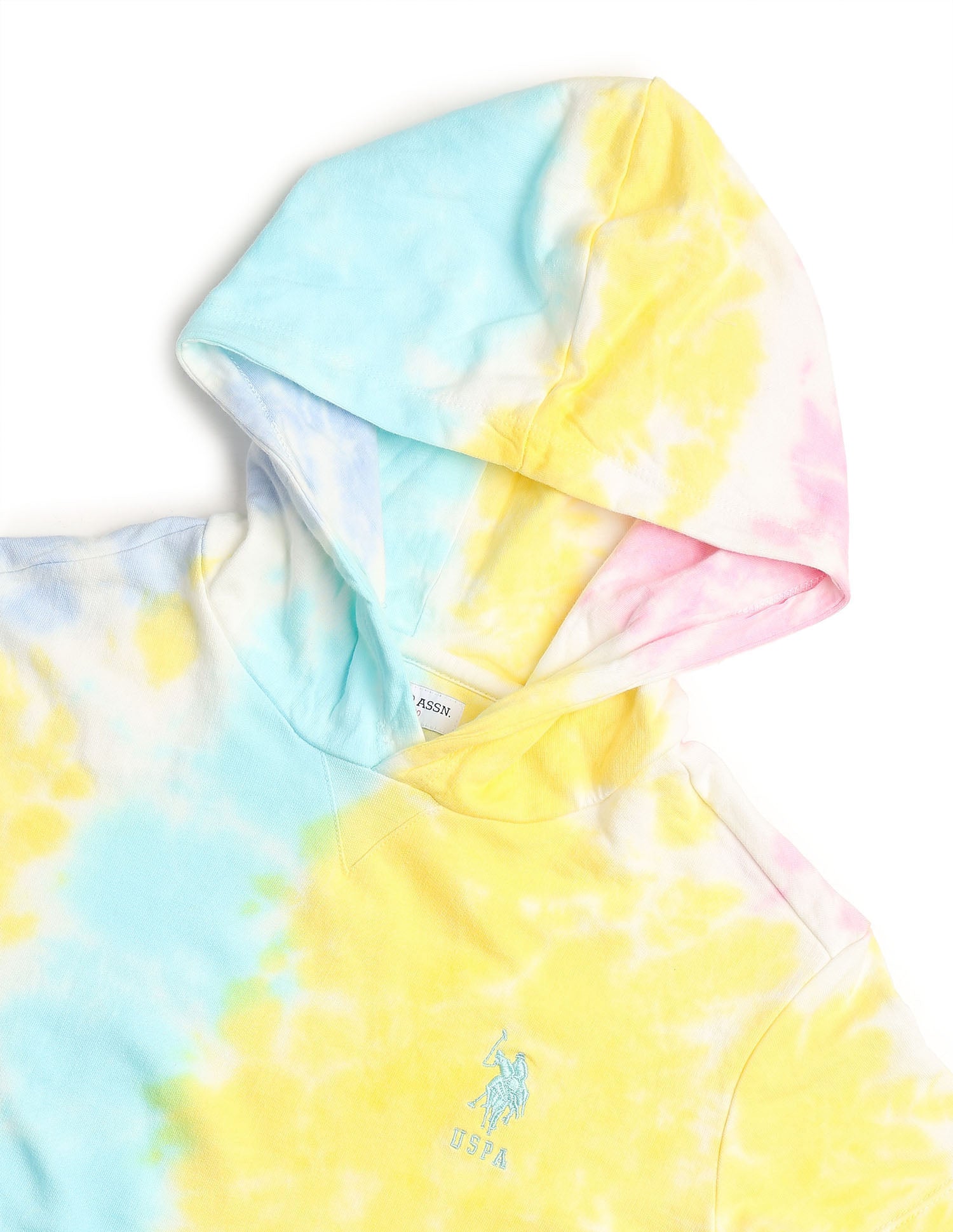 Boys All Over Printed Regular Fit T-Shirt Light Purple - U.S. POLO ASSN. | Large