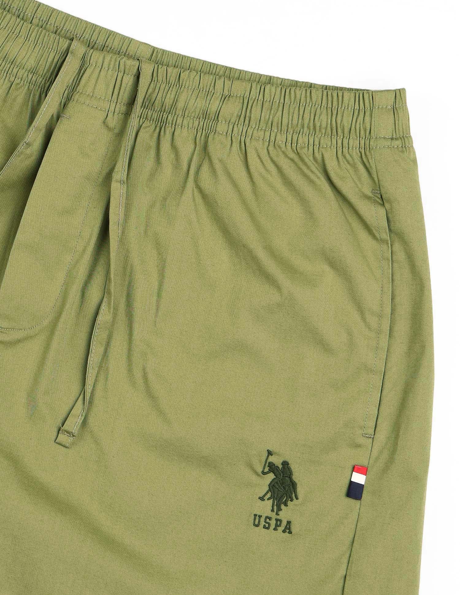 Relaxed Fit Solid LP003 Lounge Pants - Pack Of 1 Light Green - U.S. POLO ASSN. | Large