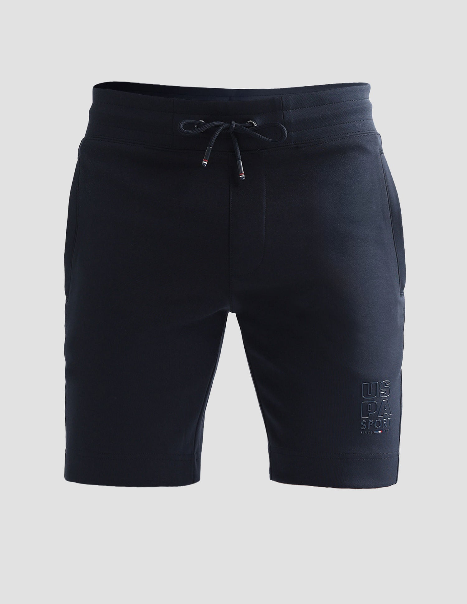 Solid Slim Fit Active Shorts Navy - U.S. Polo Assn. India | Large