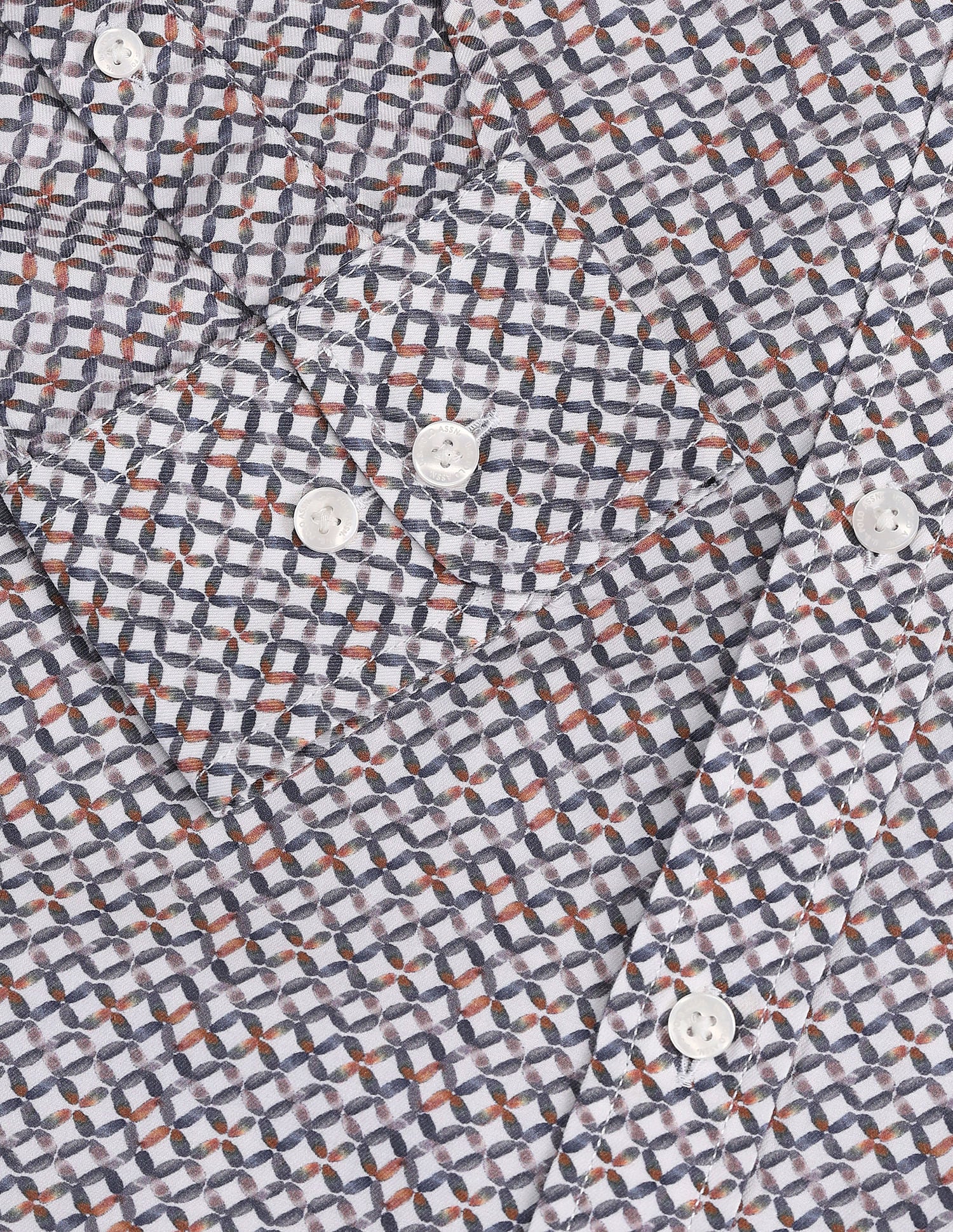 All Over Digital Print Shirt Ochre - U.S. POLO ASSN. | Large