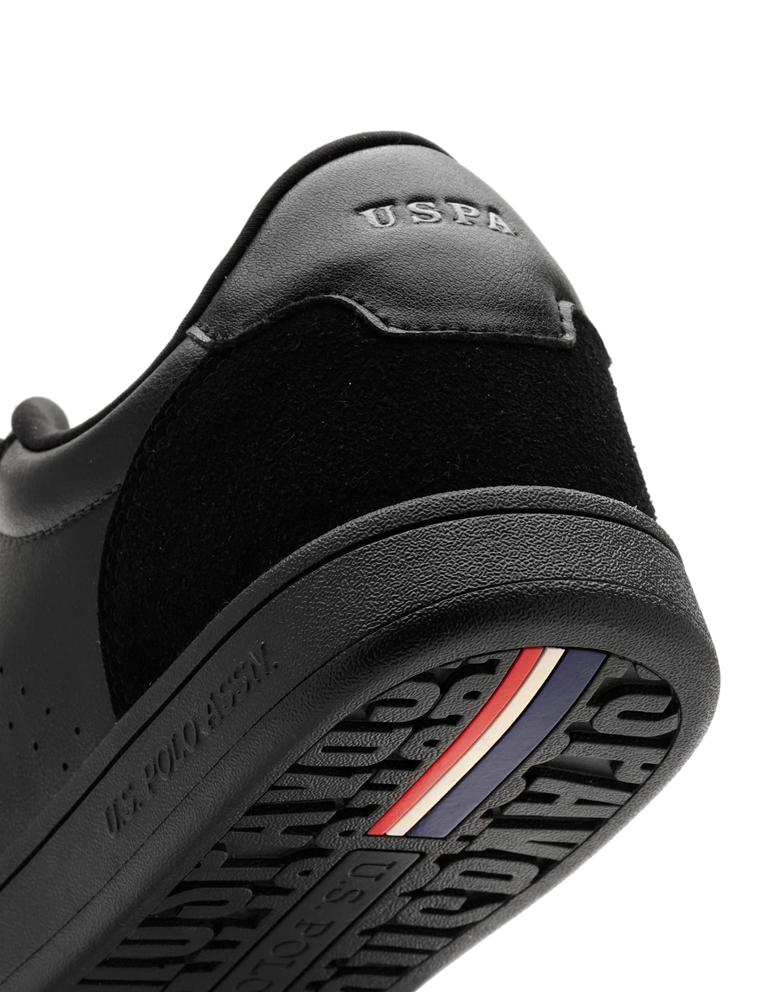 Men Cenik Solid Sneakers Black - U.S. Polo Assn. India | Large