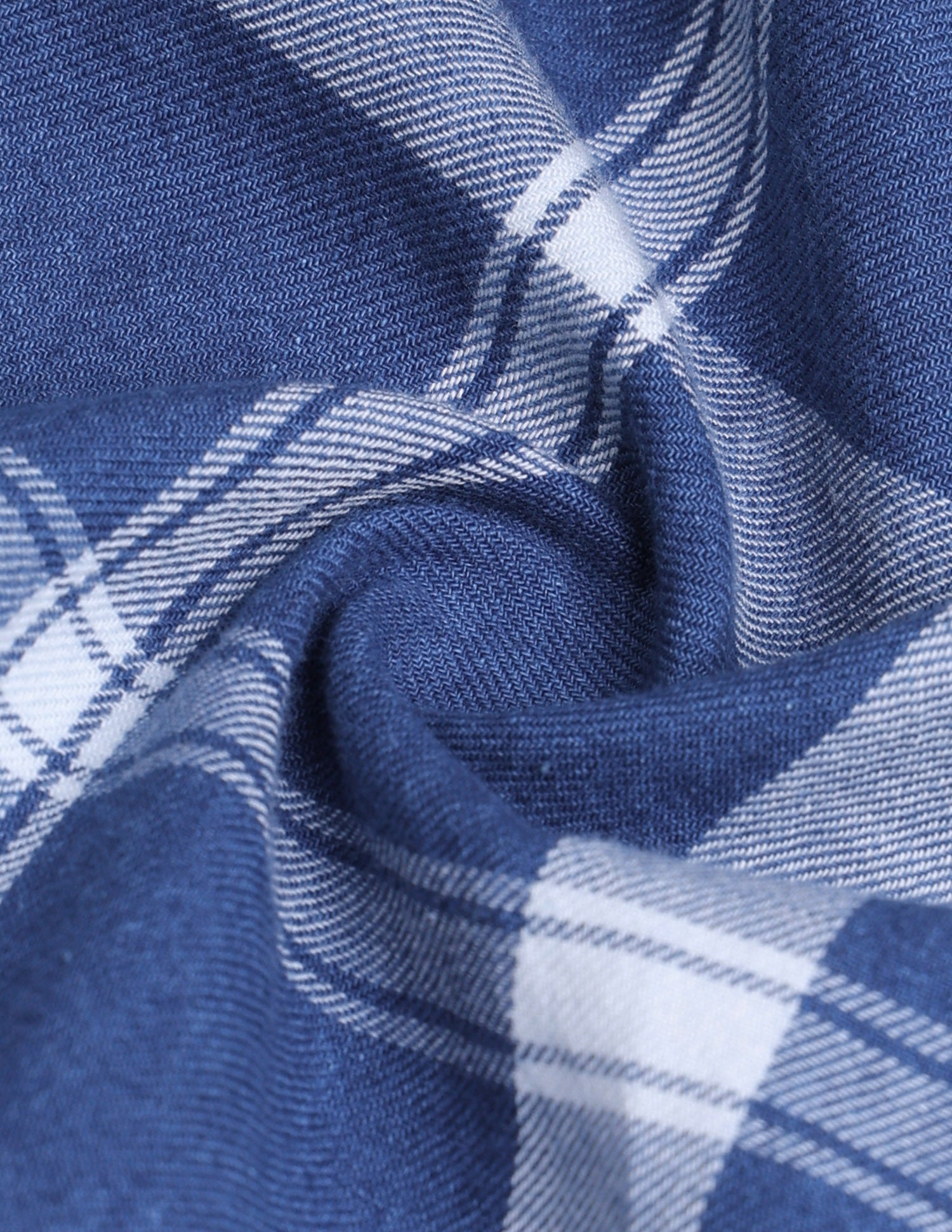 Grid Tattersall Checked Twill Shirt Indigo - U.S. Polo Assn. India | Large