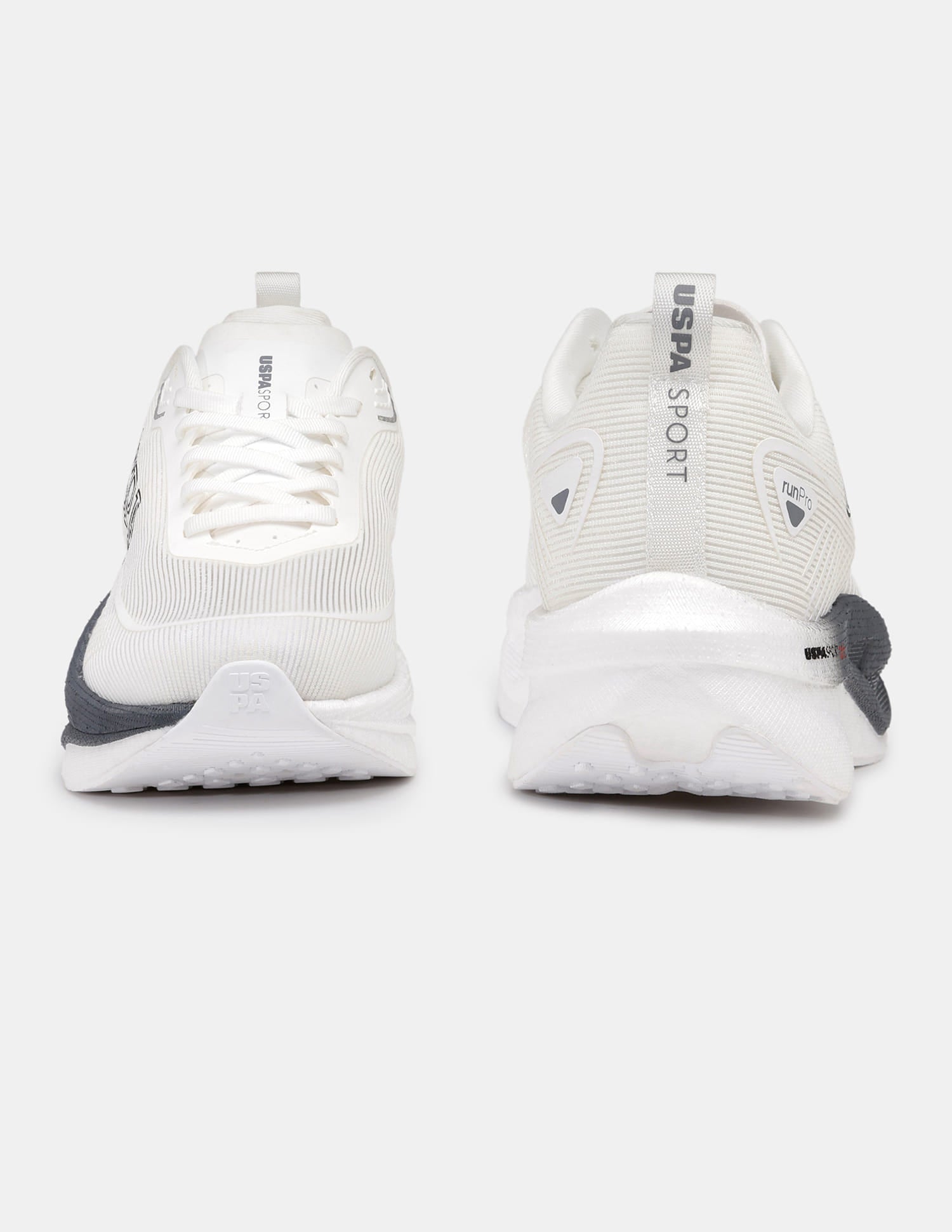 Men Otto USPA Sport Runpro Running Shoes Off White - U.S. Polo Assn. India | Large