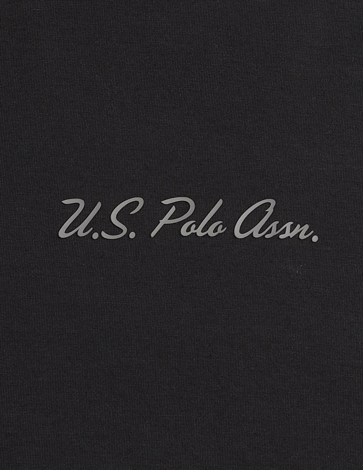 Round Neck Comfort Fit PE007-PL Lounge T-Shirt - Pack Of 1 Black - U.S. Polo Assn. India | Large