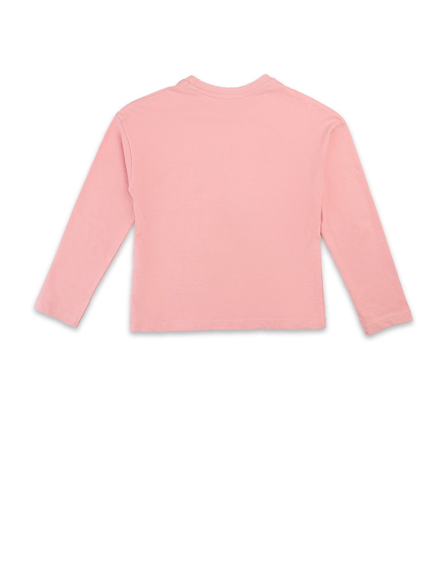 Girls Graphic Brand Printed Top Pink - U.S. POLO ASSN. | Large