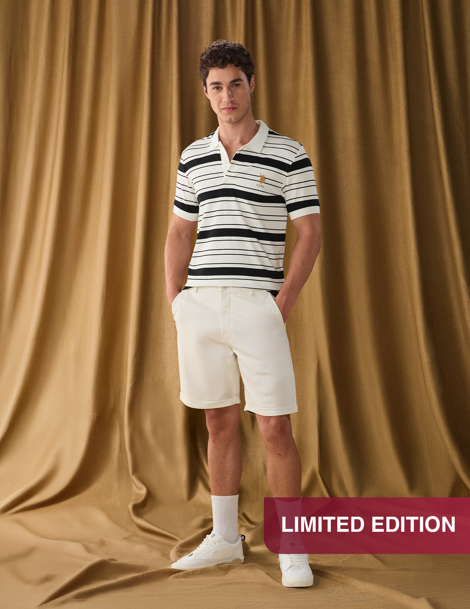 All Over Printed Slim Fit Shorts