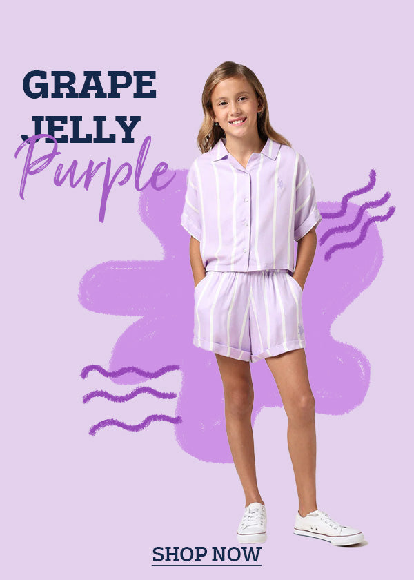 kids purple styles