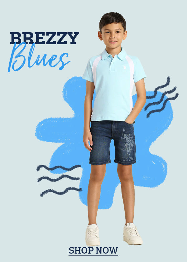 kids blue outfits