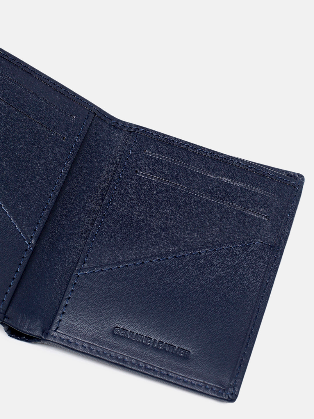Bi Fold Leather Malvin Wallet Navy - U.S. Polo Assn. India | Large