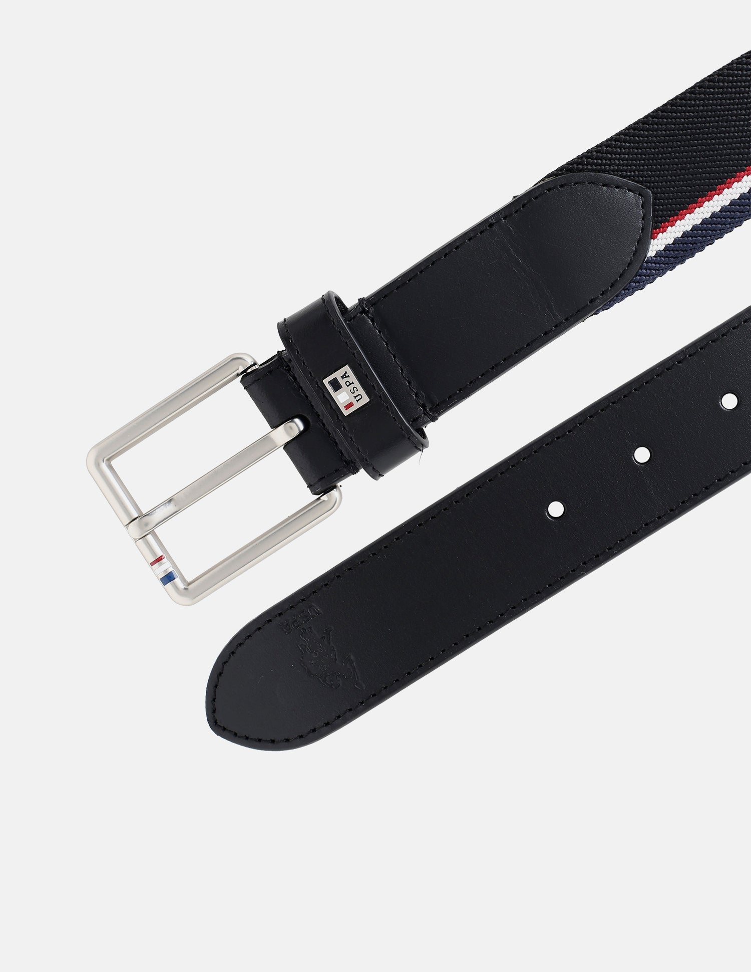Adler Leather Reversible  Belt Black - U.S. Polo Assn. India | Large