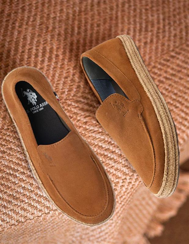 Mens Oudi Suede Slip-On Shoes