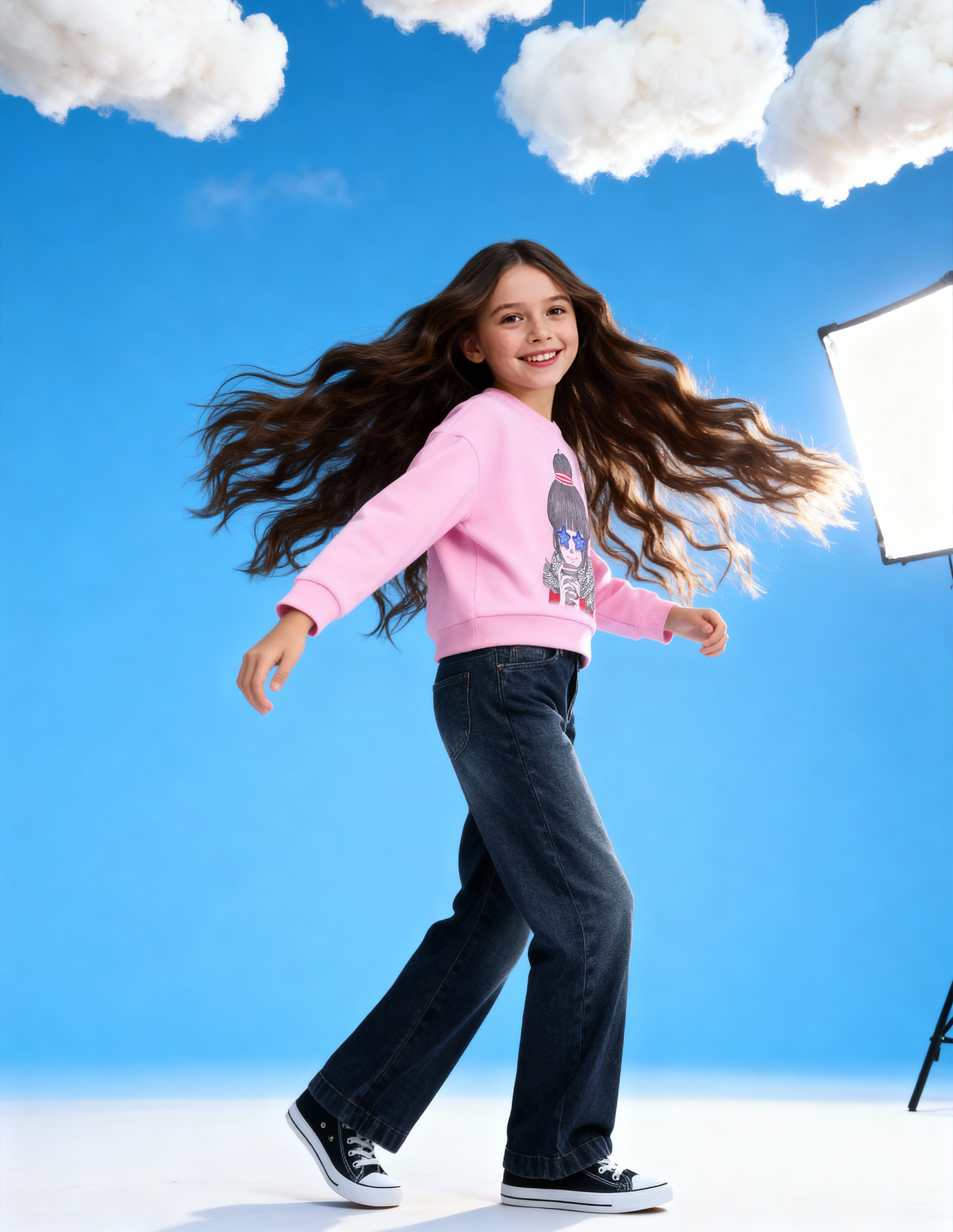 Graphic Printed Regular Fit Sweatshirt