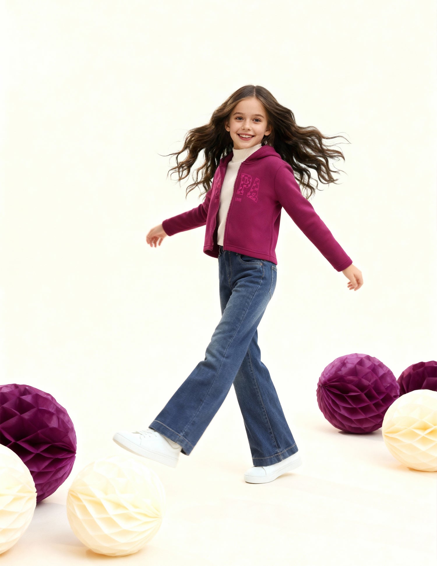 Brand Printed Regular Fit Sweatshirt