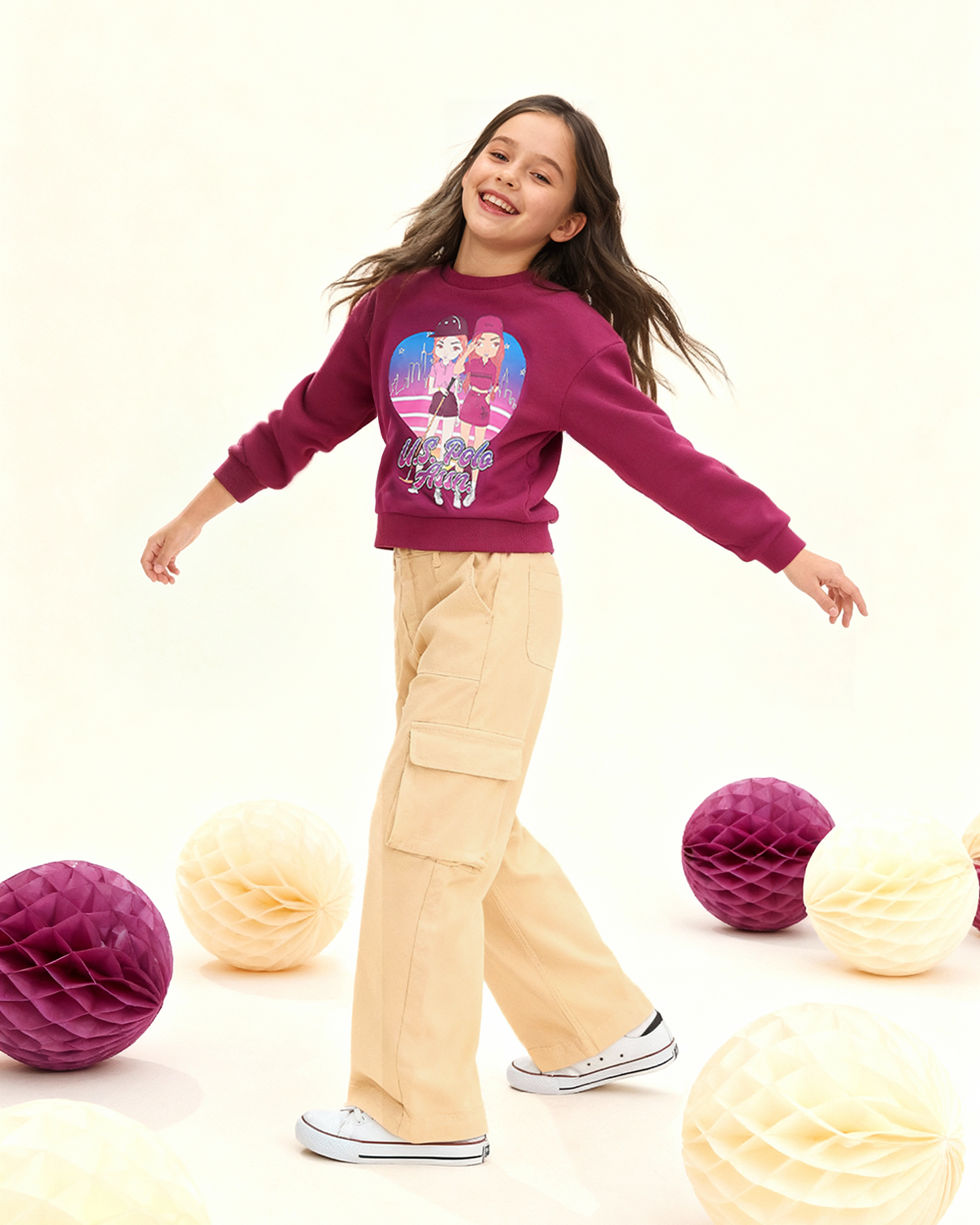 Brand Printed Regular Fit Sweatshirt