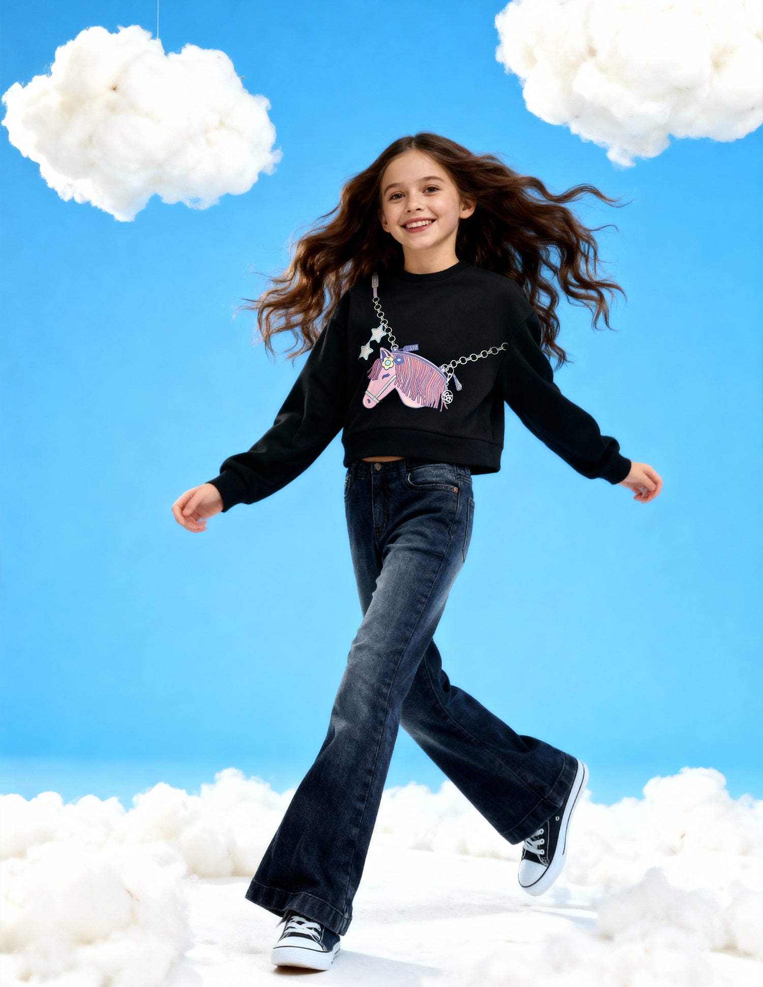 Graphic Printed Regular Fit Sweatshirt