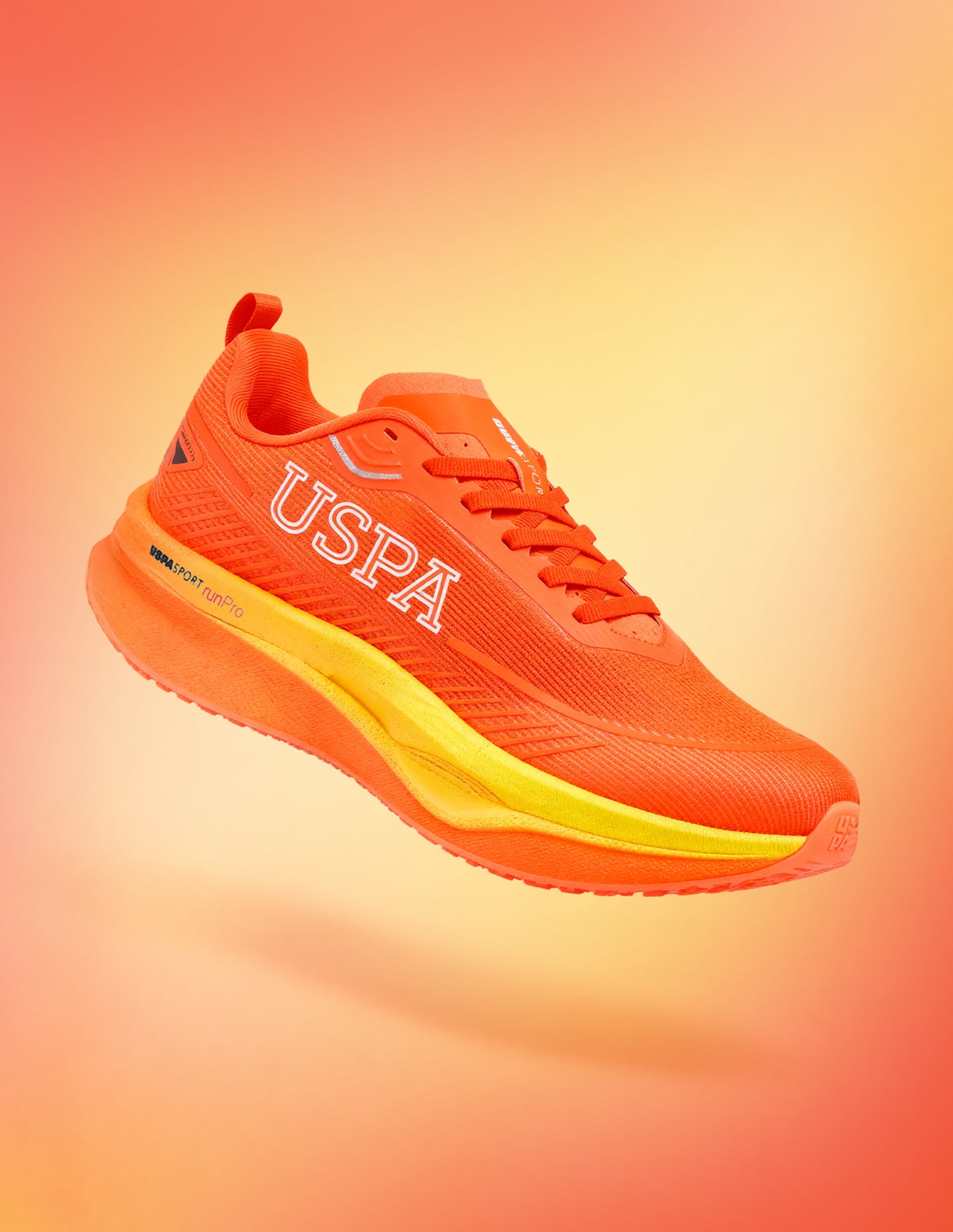 Men Otto USPA Sport Runpro Running Shoes Orange - U.S. POLO ASSN. | Large