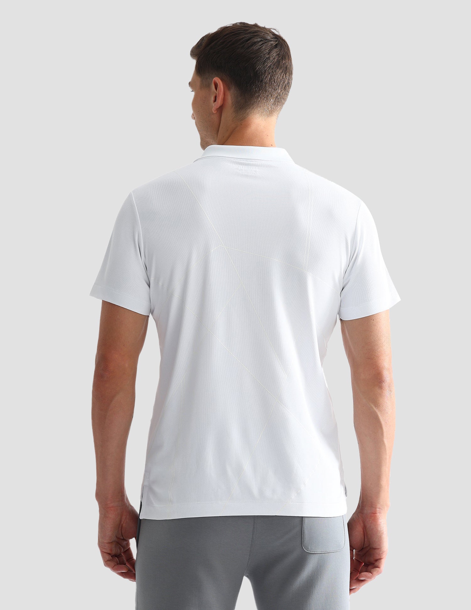Solid Slim Fit Polo Shirt White - U.S. Polo Assn. India | Large