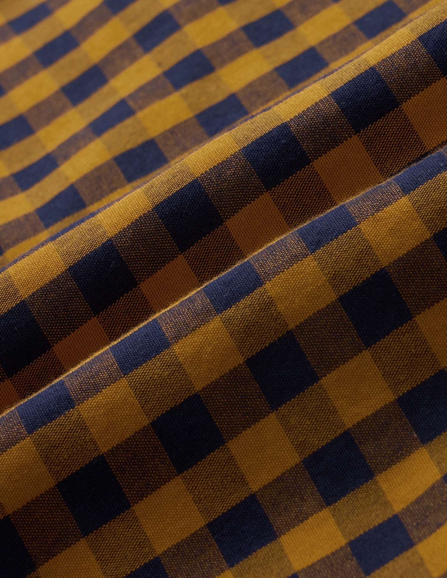 Buffalo Checked Slim Fit Shirt Mustard - U.S. Polo Assn. India | Large