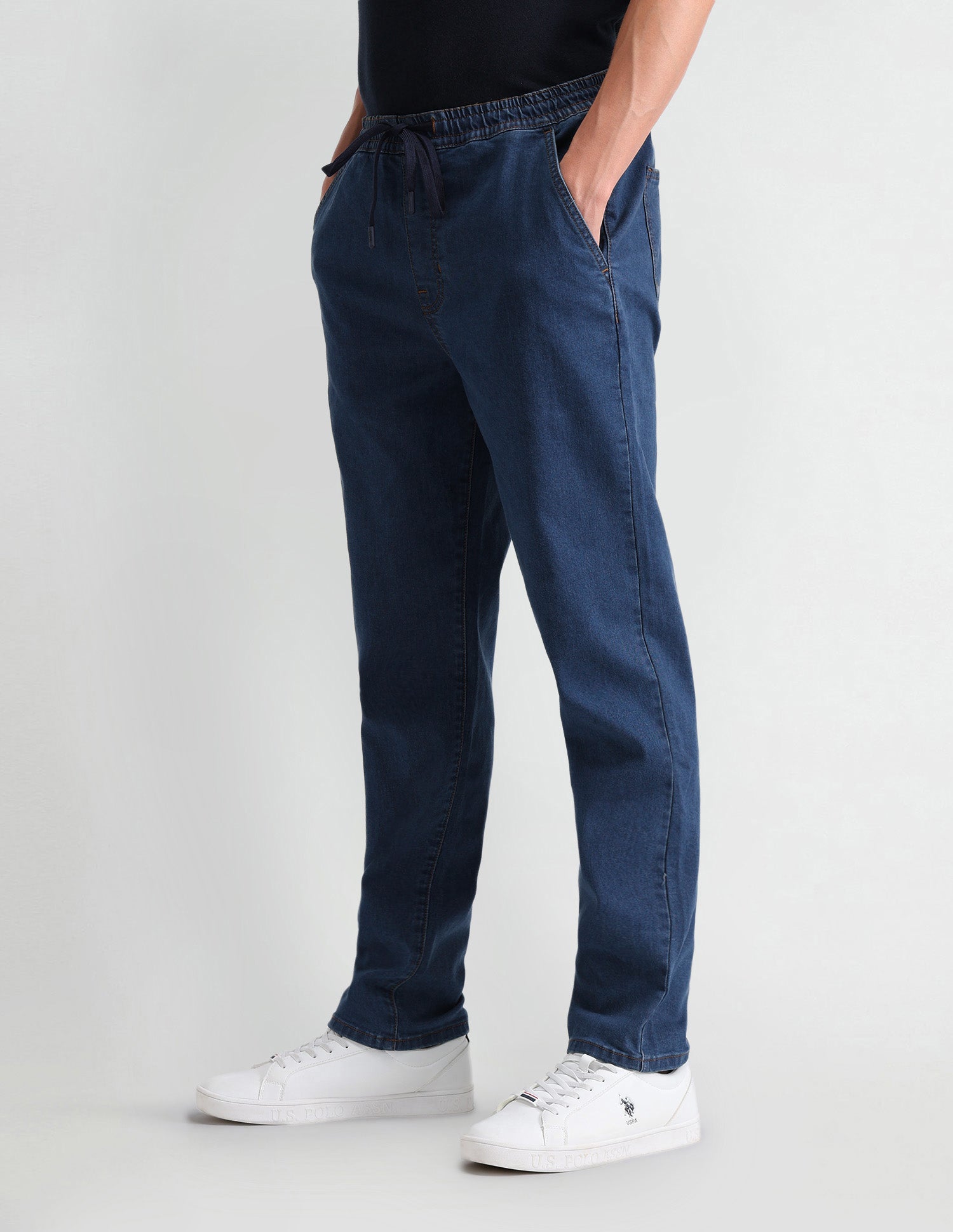 Slim Fit Blue Jeans BLUE - U.S. Polo Assn. India | Large