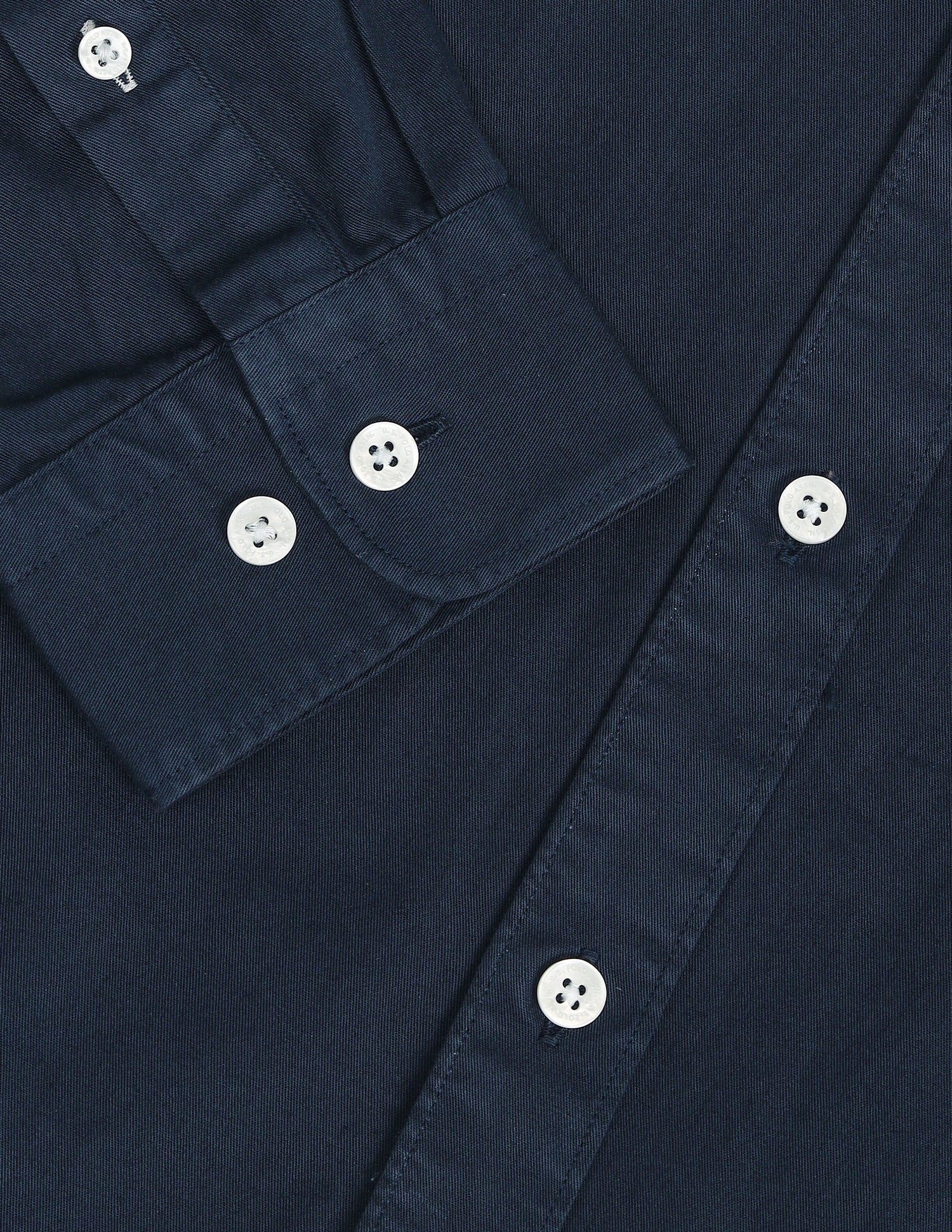 Slim Fit Cotton Shirt Navy - U.S. POLO ASSN. | Large