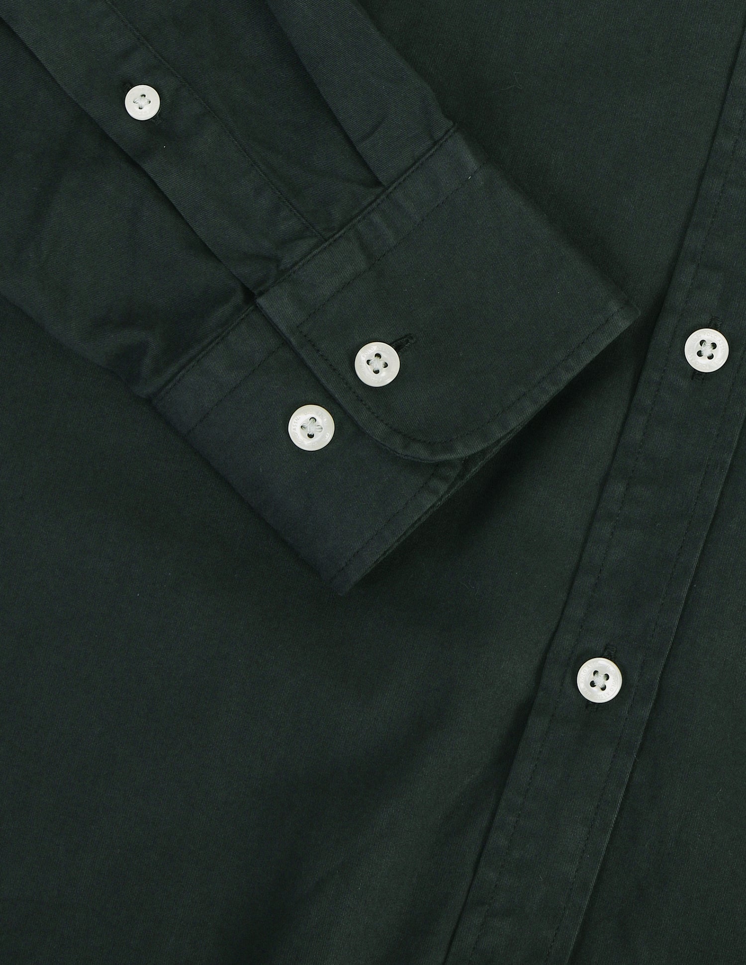 Solid Tailored Fit Shirt Olive - U.S. POLO ASSN. | Large