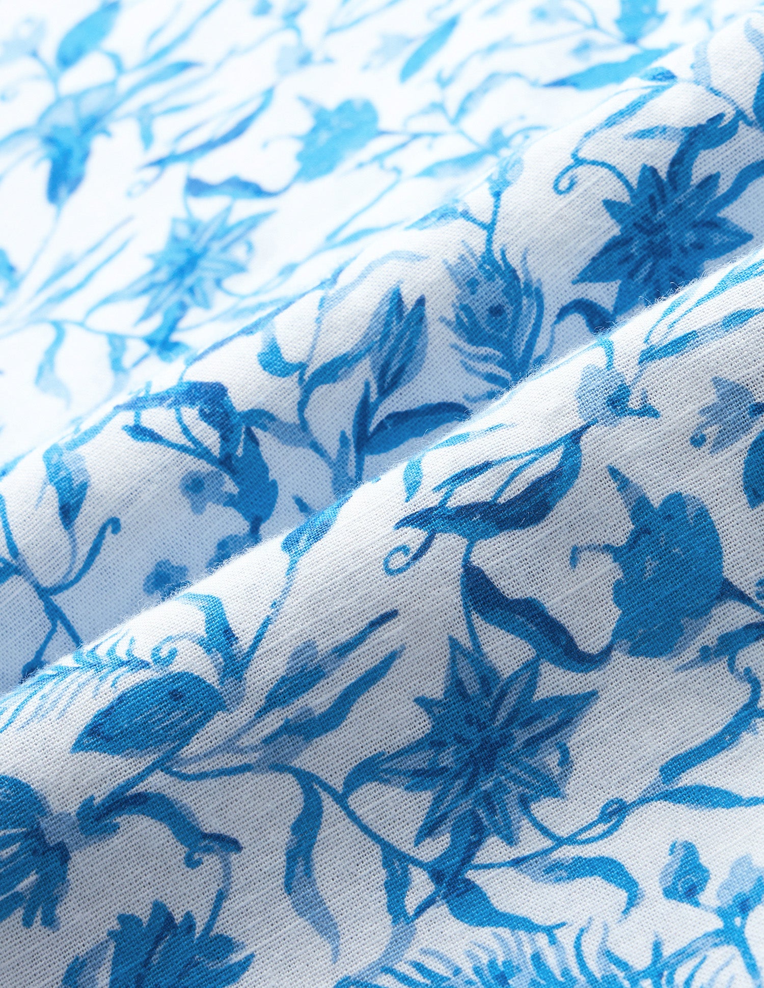 Floral Slim Fit Shirt Blue - U.S. Polo Assn. India | Large