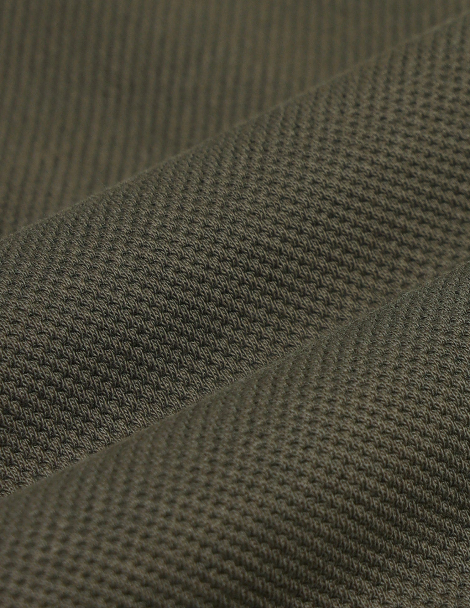 High Neck Textured Sweatshirt Smoky Olive - U.S. Polo Assn. India | Large