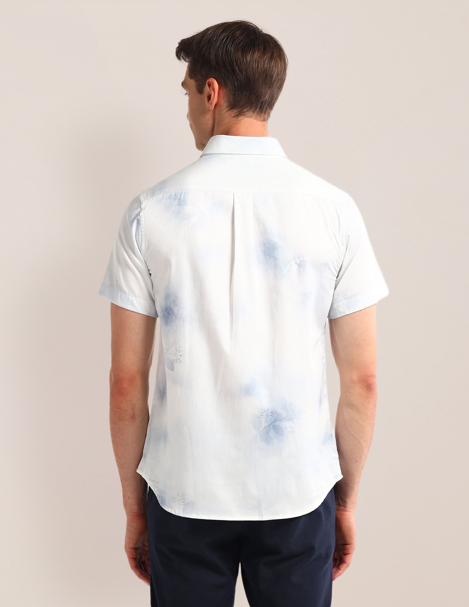 Abstract Regular Fit Shirt White - U.S. POLO ASSN. | Large