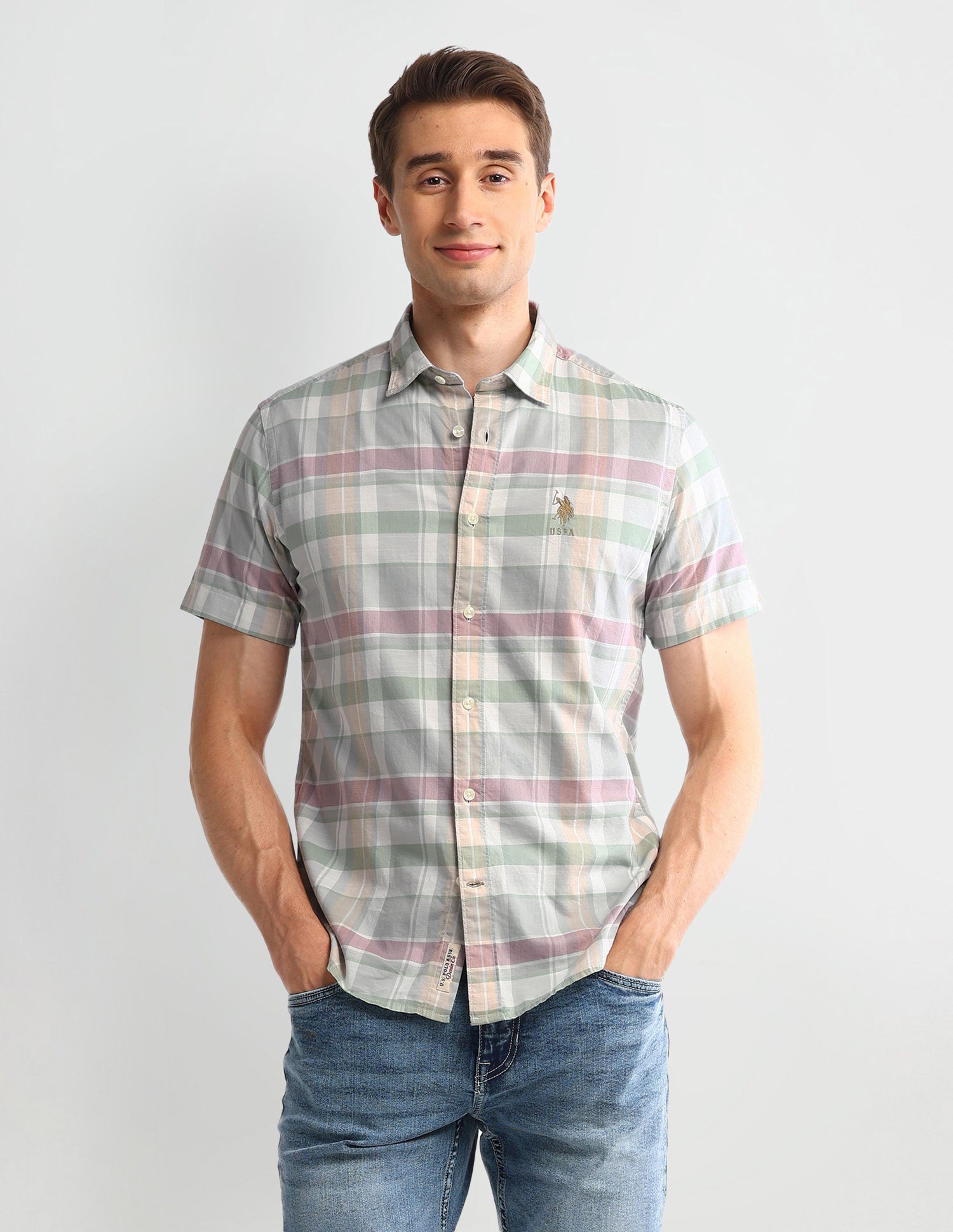 Tartan Checked Slim Fit Shirt