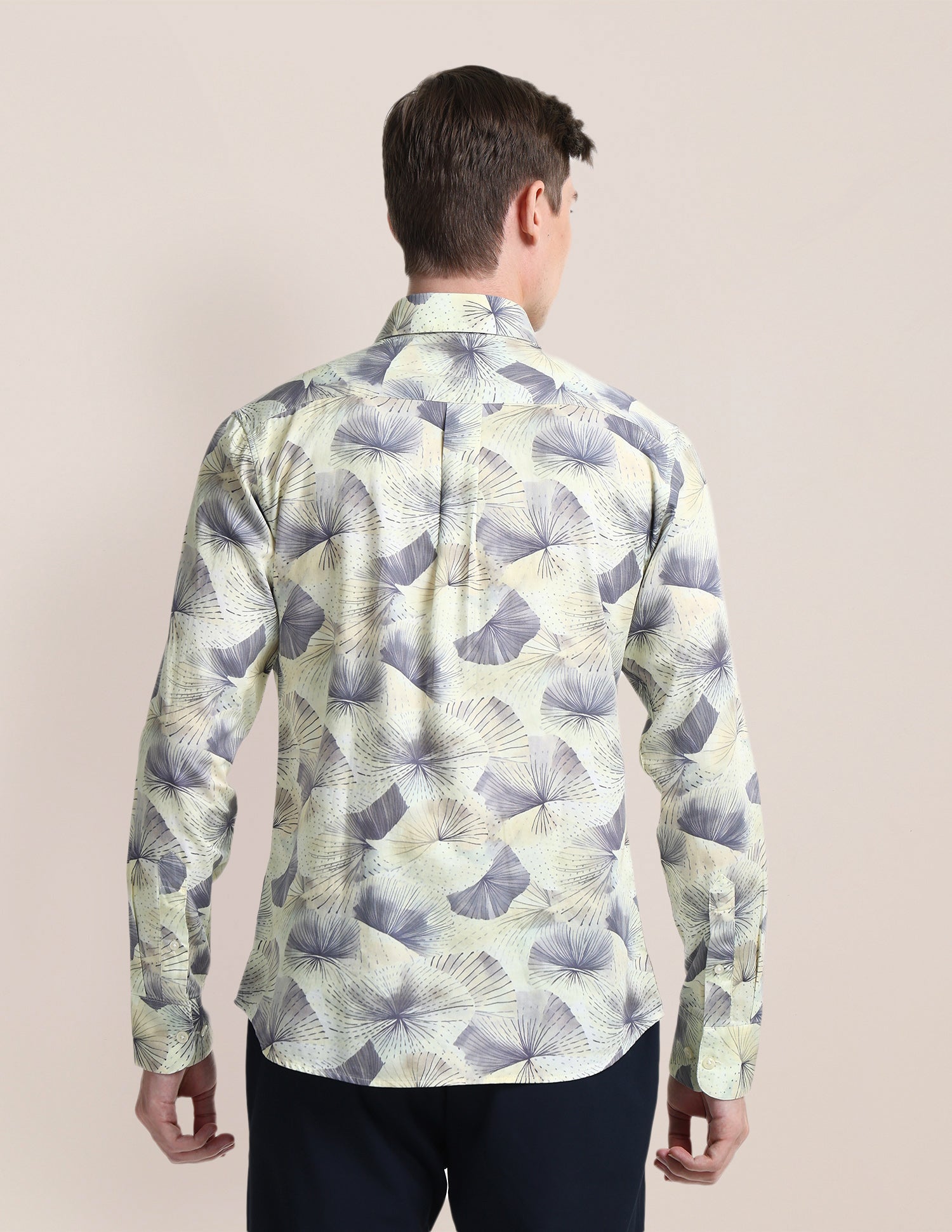 All-over Regular Fit Shirt Light Green - U.S. POLO ASSN. | Large