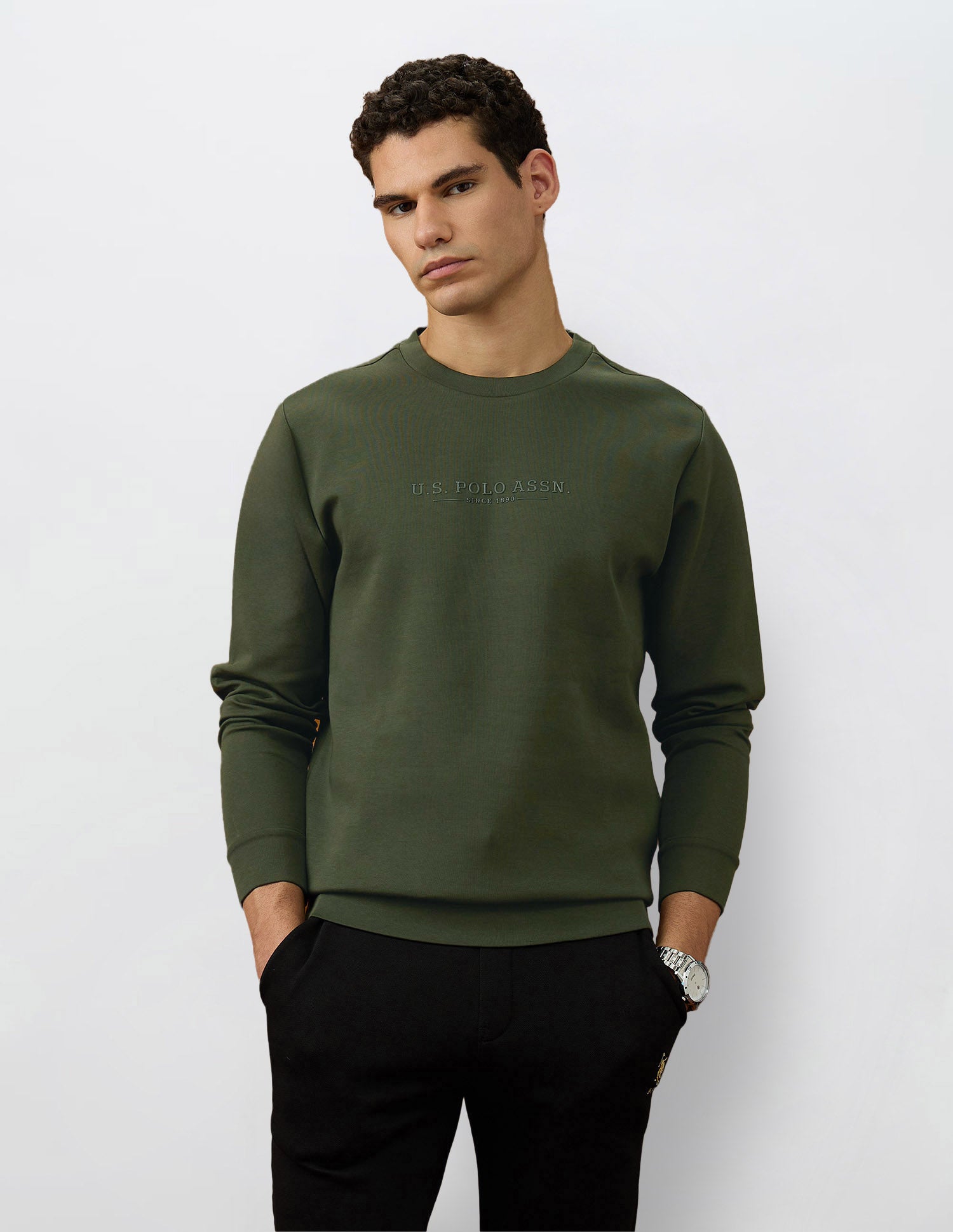 Regular Fit Varsity Theatre Sweatshirt