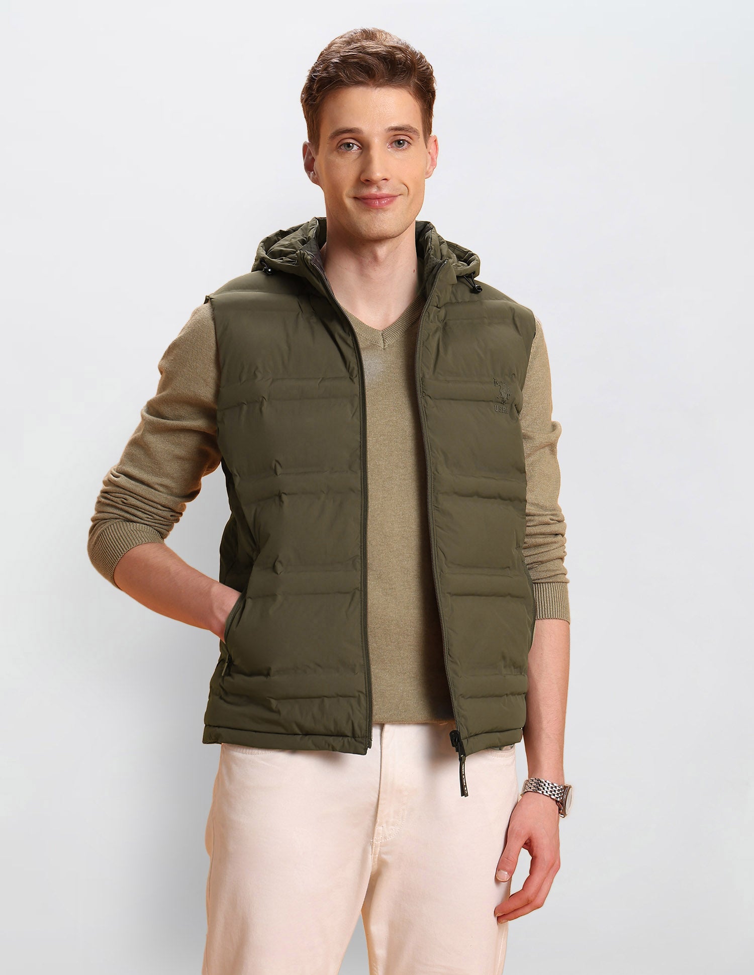 Reversible Legend Of Horseshoe Regular Fit Jacket