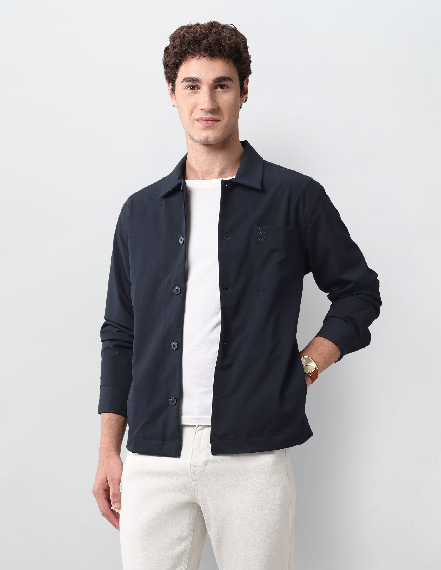 Pacho X Solid Regular Fit Shacket