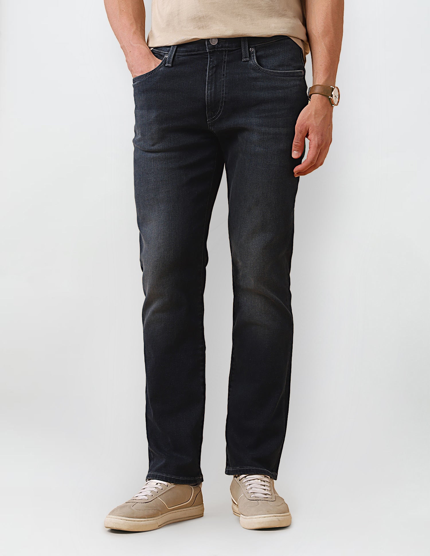Pacho X Harold Slim Straight Fit Blue Jeans