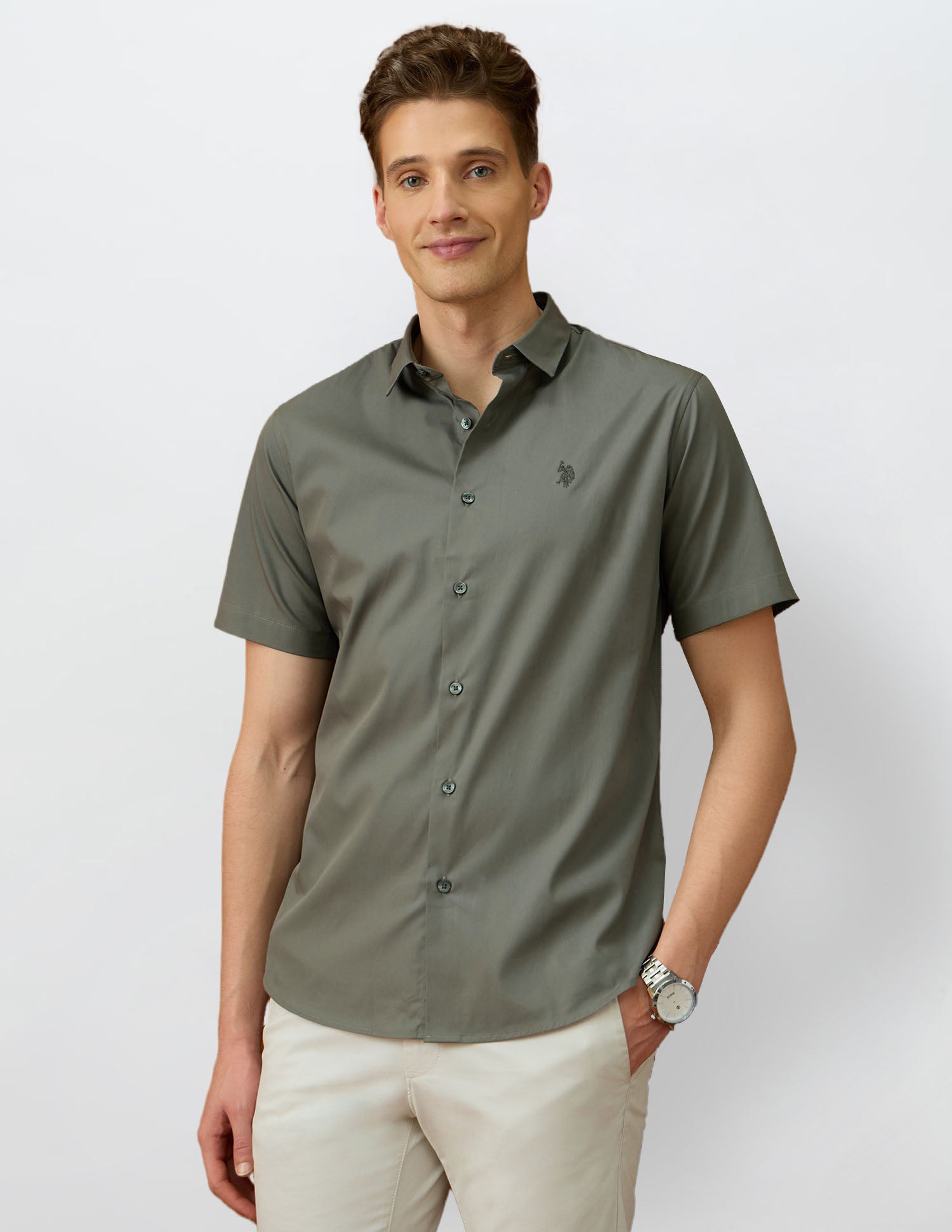 Tailored Fit Equestrian Aisle Theater Shirt