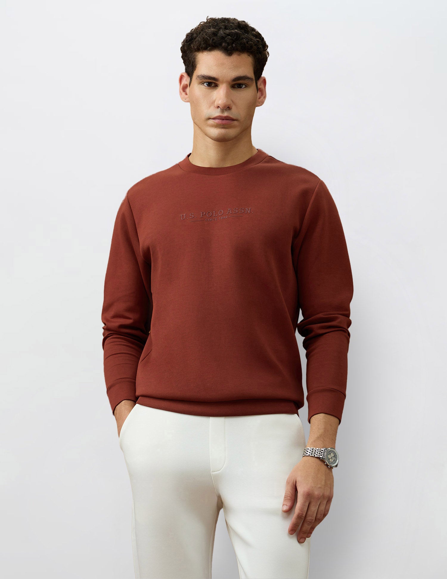 Regular Fit Varsity Theatre Sweatshirt